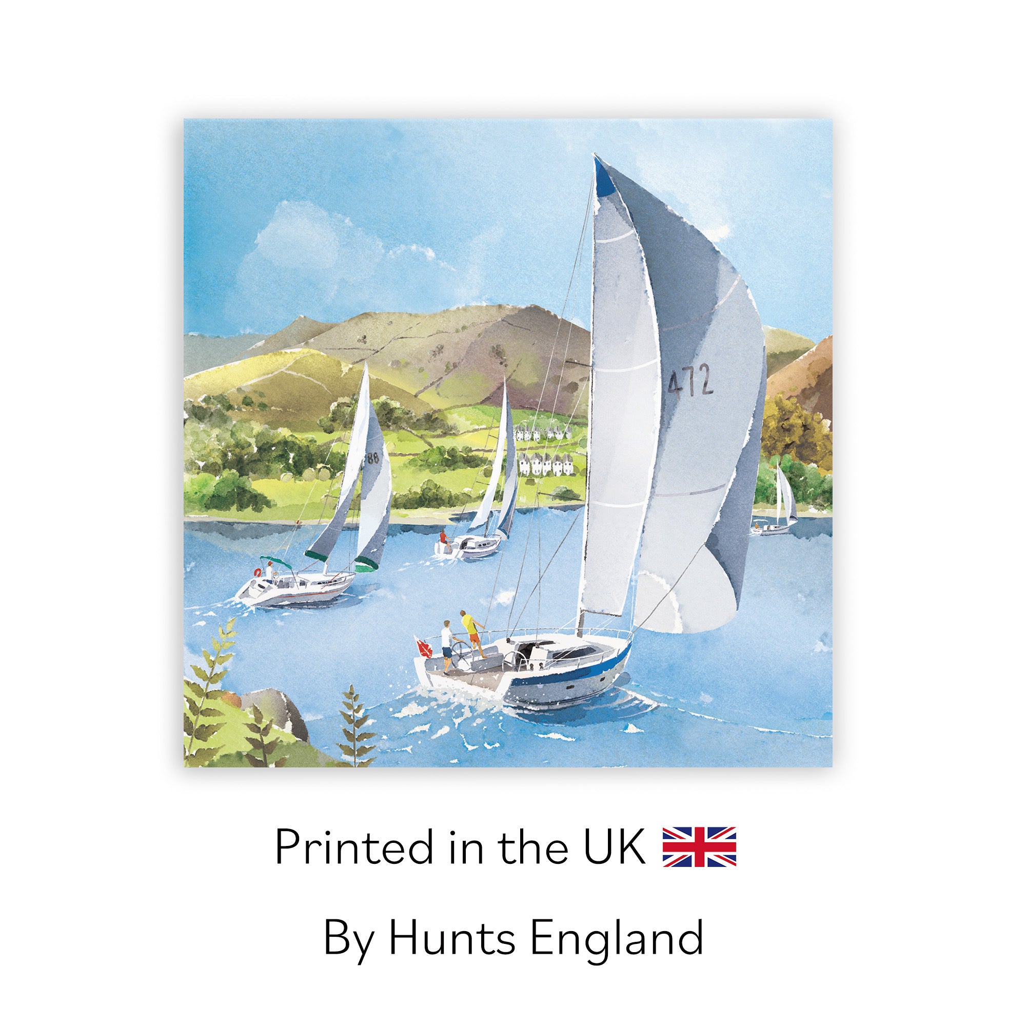 Any Occasion Card Sailing Boats Milo's Gallery - Default Title (RT07471)