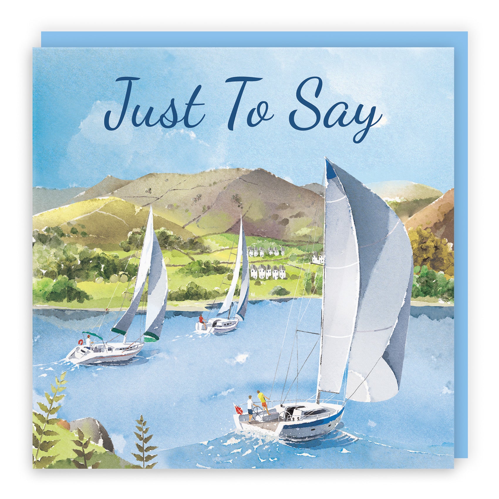 Just To Say Card Sailing Boats Milo's Gallery - Default Title (RT07472)