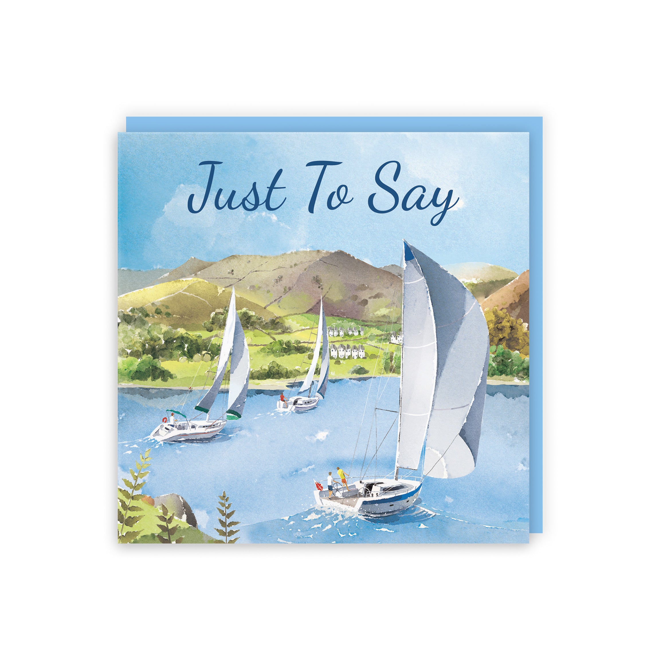 Just To Say Card Sailing Boats Milo's Gallery - Default Title (RT07472)