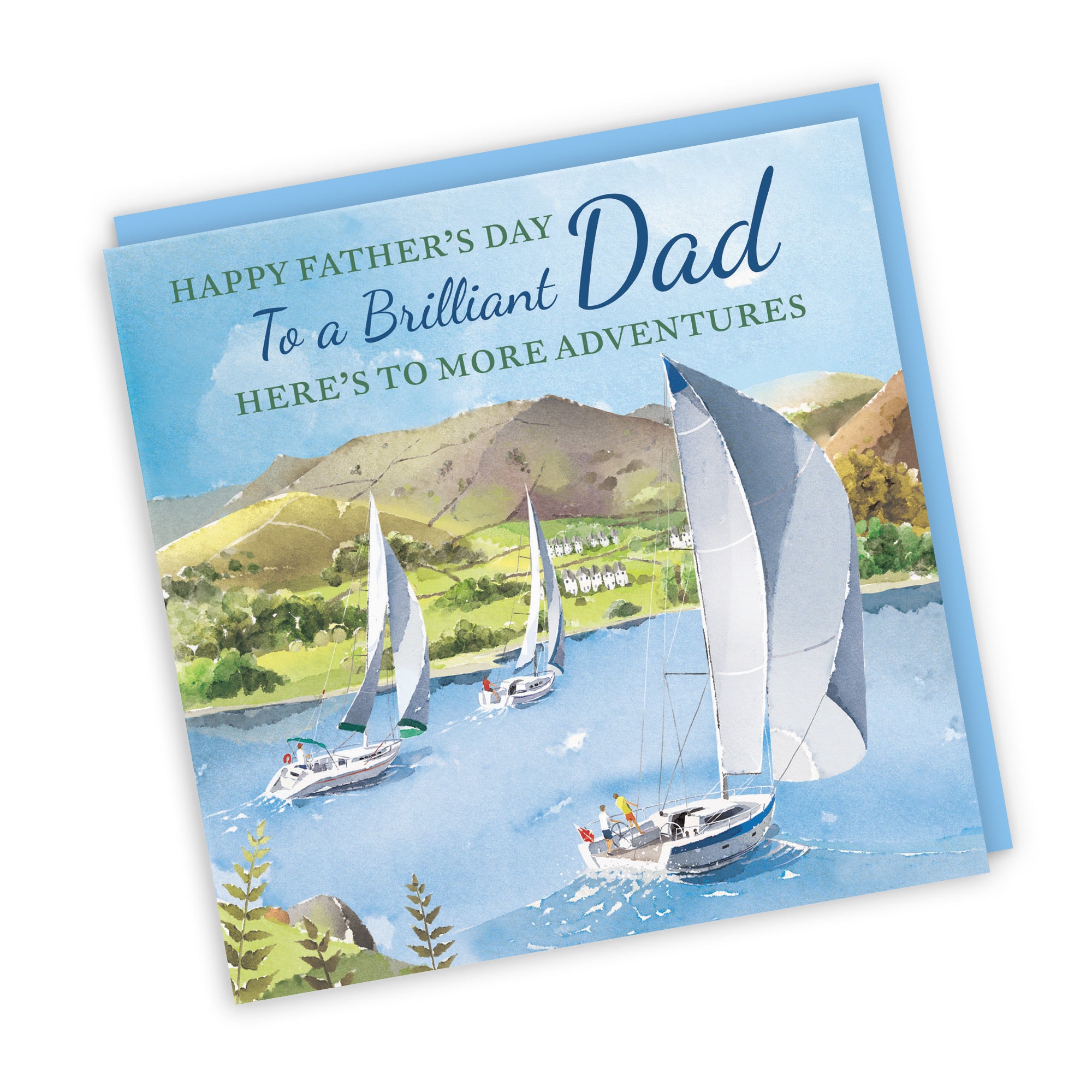 Dad Father's Day Card Sailing Boats Milo's Gallery - Default Title (RT07474)