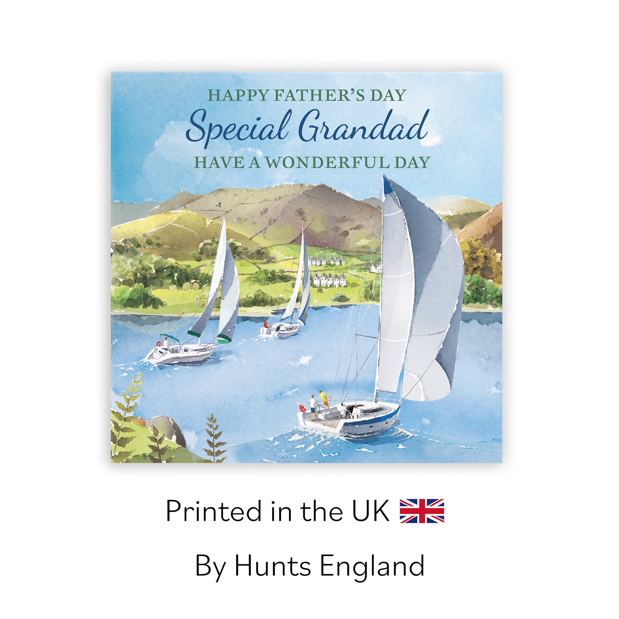 Grandad Father's Day Card Sailing Boats Milo's Gallery - Default Title (RT07477)