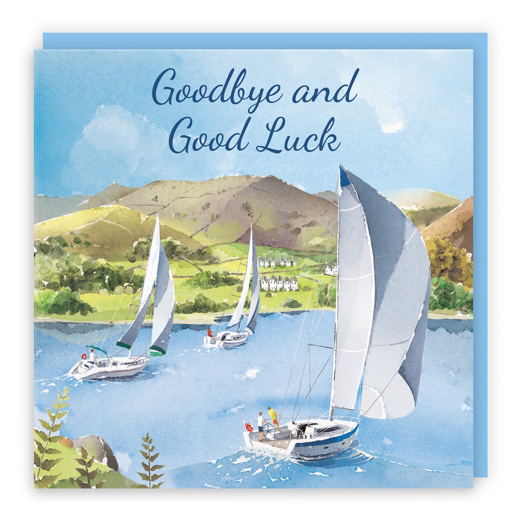 Goodbye And Good Luck Leaving Card Sailing Boats Milo's Gallery - Default Title (RT07482)