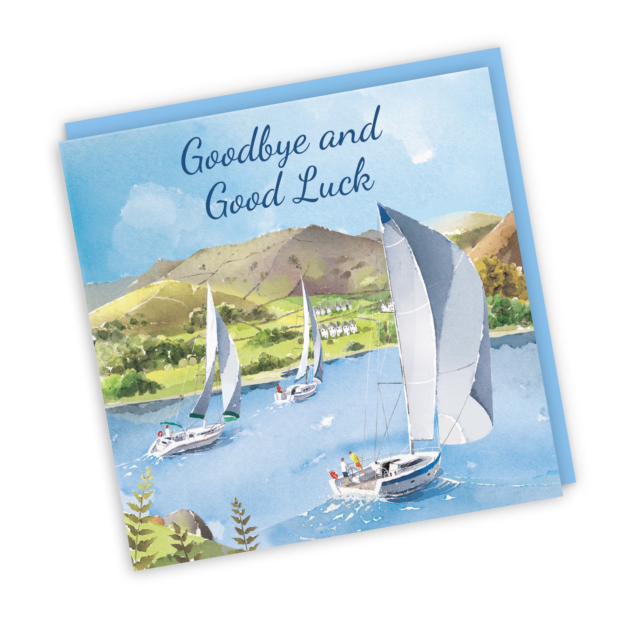 Goodbye And Good Luck Leaving Card Sailing Boats Milo's Gallery - Default Title (RT07482)