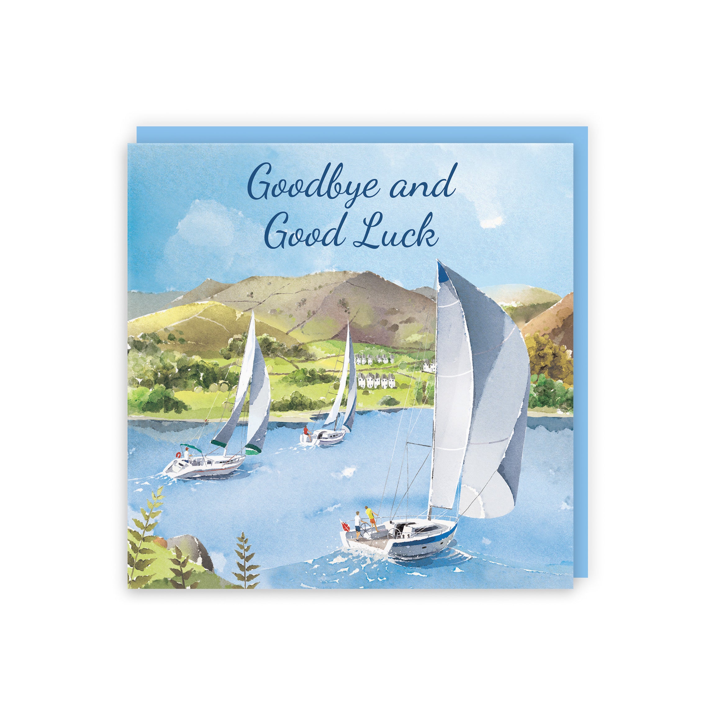 Goodbye And Good Luck Leaving Card Sailing Boats Milo's Gallery - Default Title (RT07482)