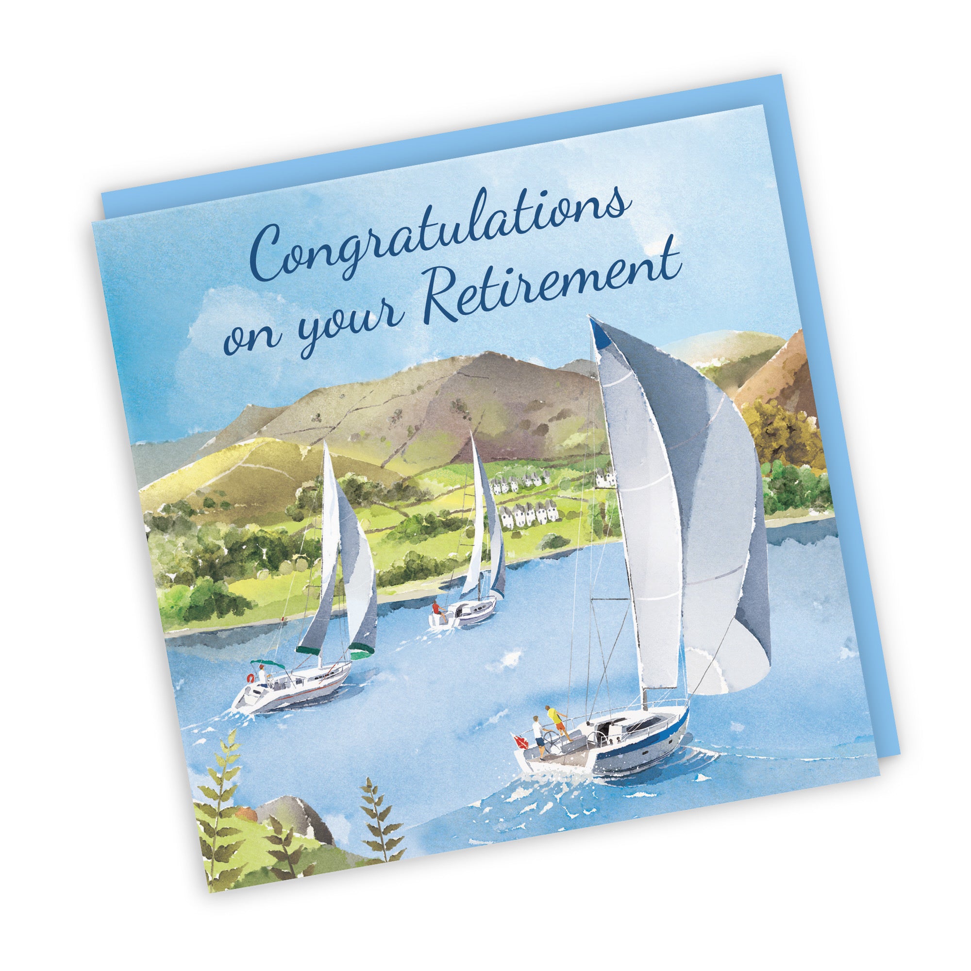 Retirement Card Sailing Boats Milo's Gallery - Default Title (RT07483)