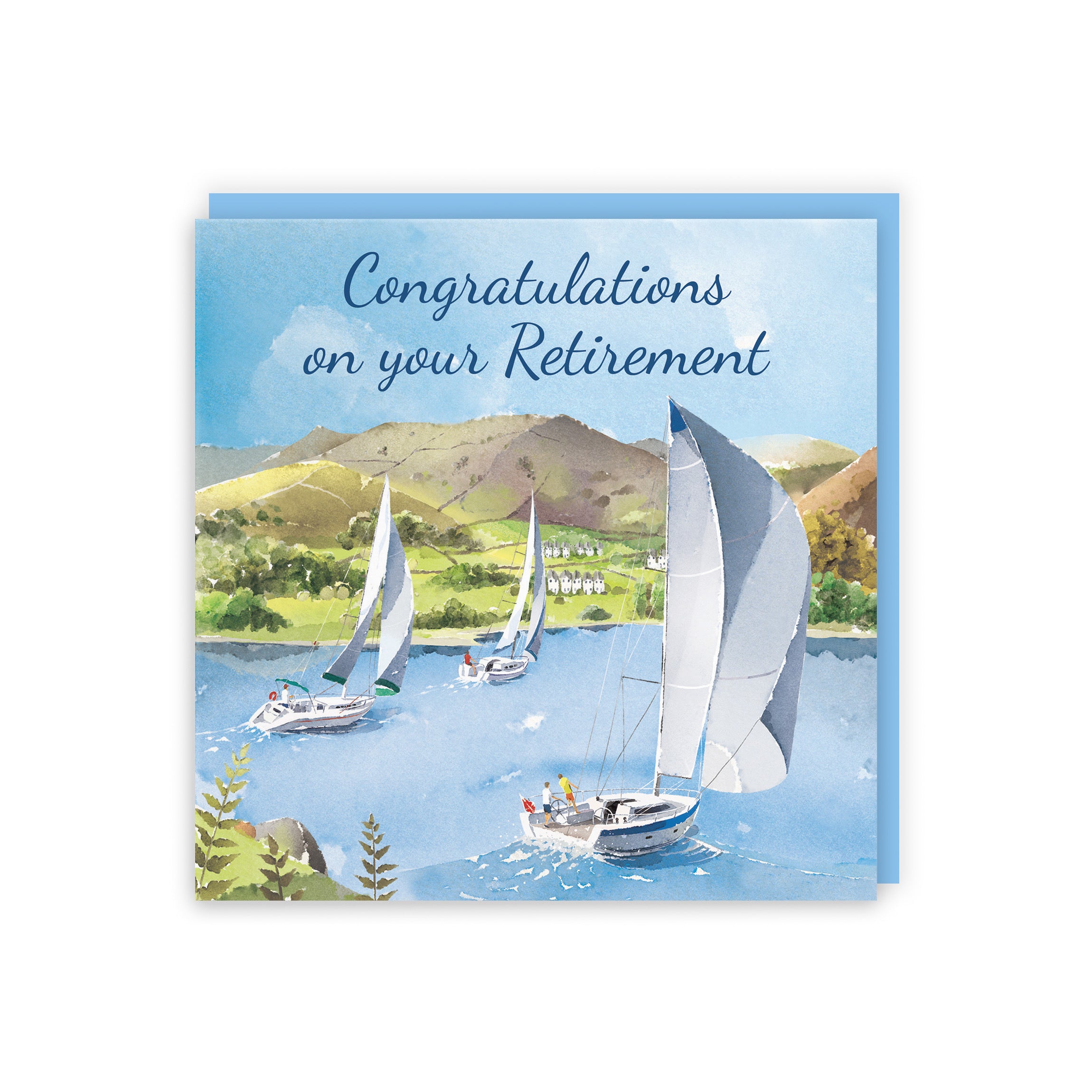 Retirement Card Sailing Boats Milo's Gallery - Default Title (RT07483)