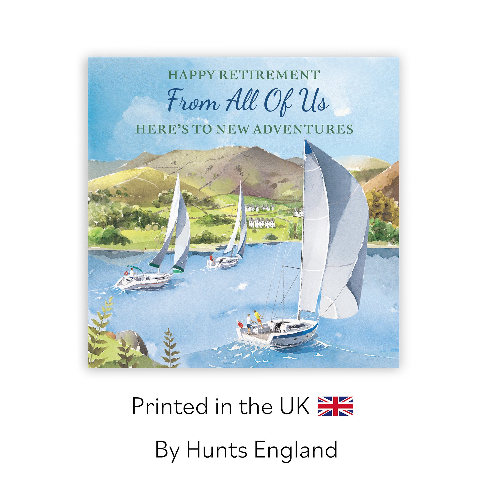 From All Of Us Retirement Card Sailing Boats Milo's Gallery - Default Title (RT07484)