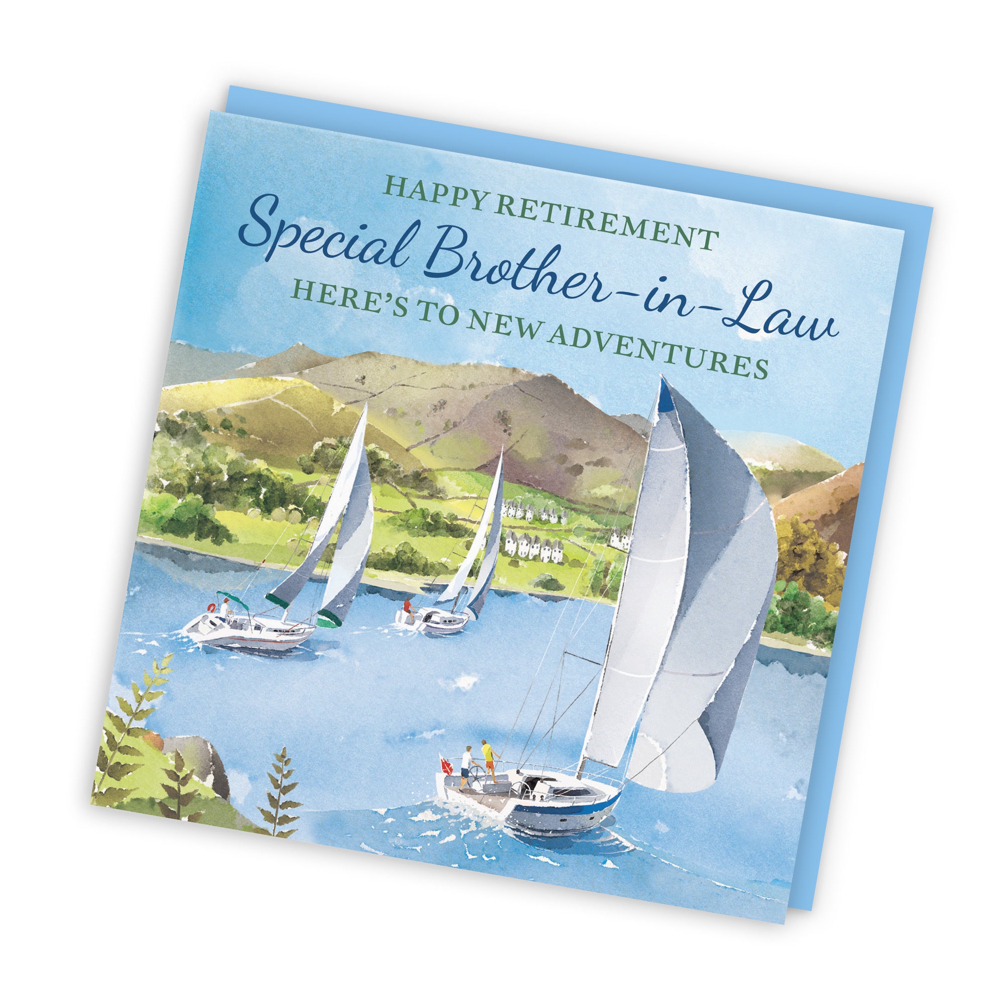 Brother-in-Law Retirement Card Sailing Boats Milo's Gallery - Default Title (RT07487)