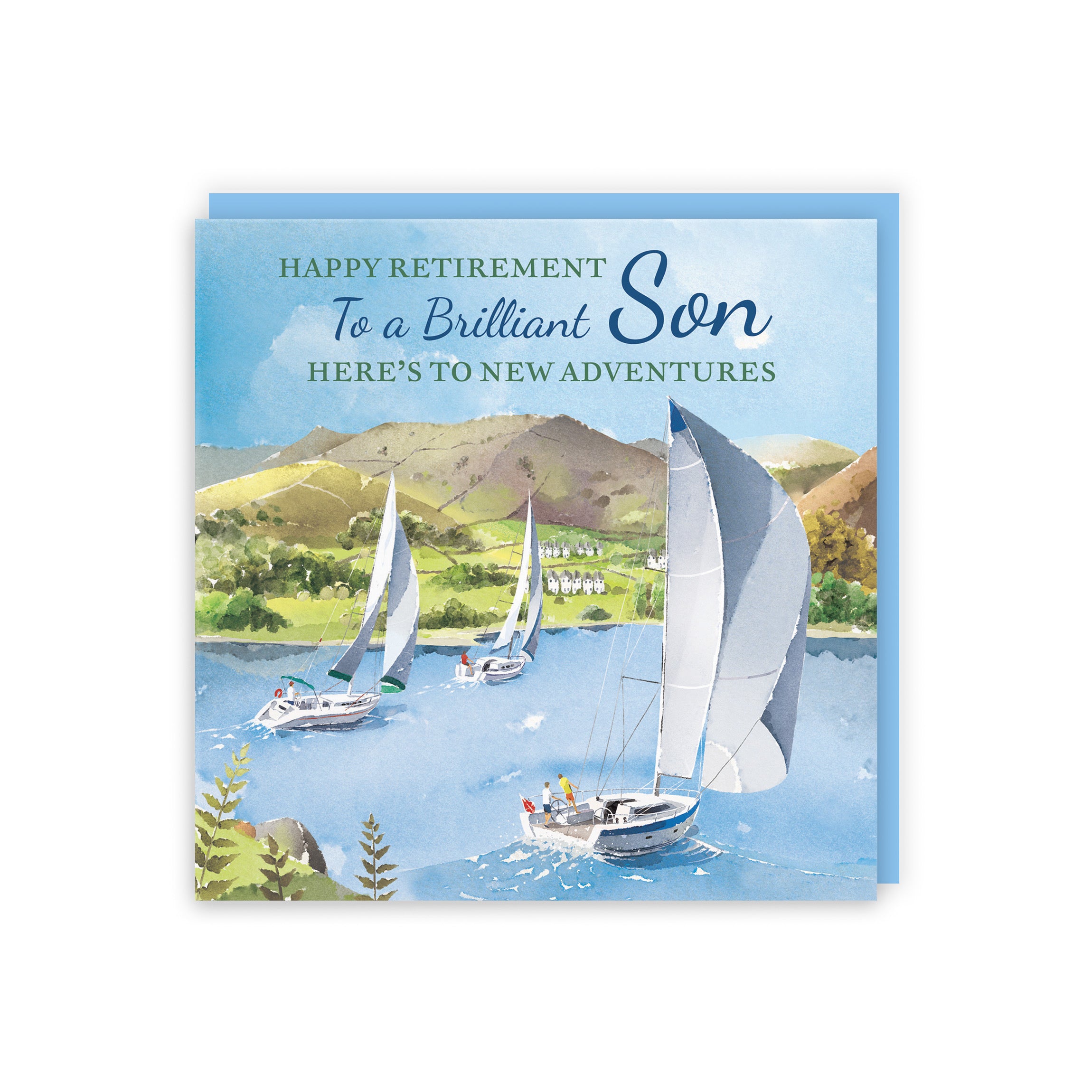 Son Retirement Card Sailing Boats Milo's Gallery - Default Title (RT07491)
