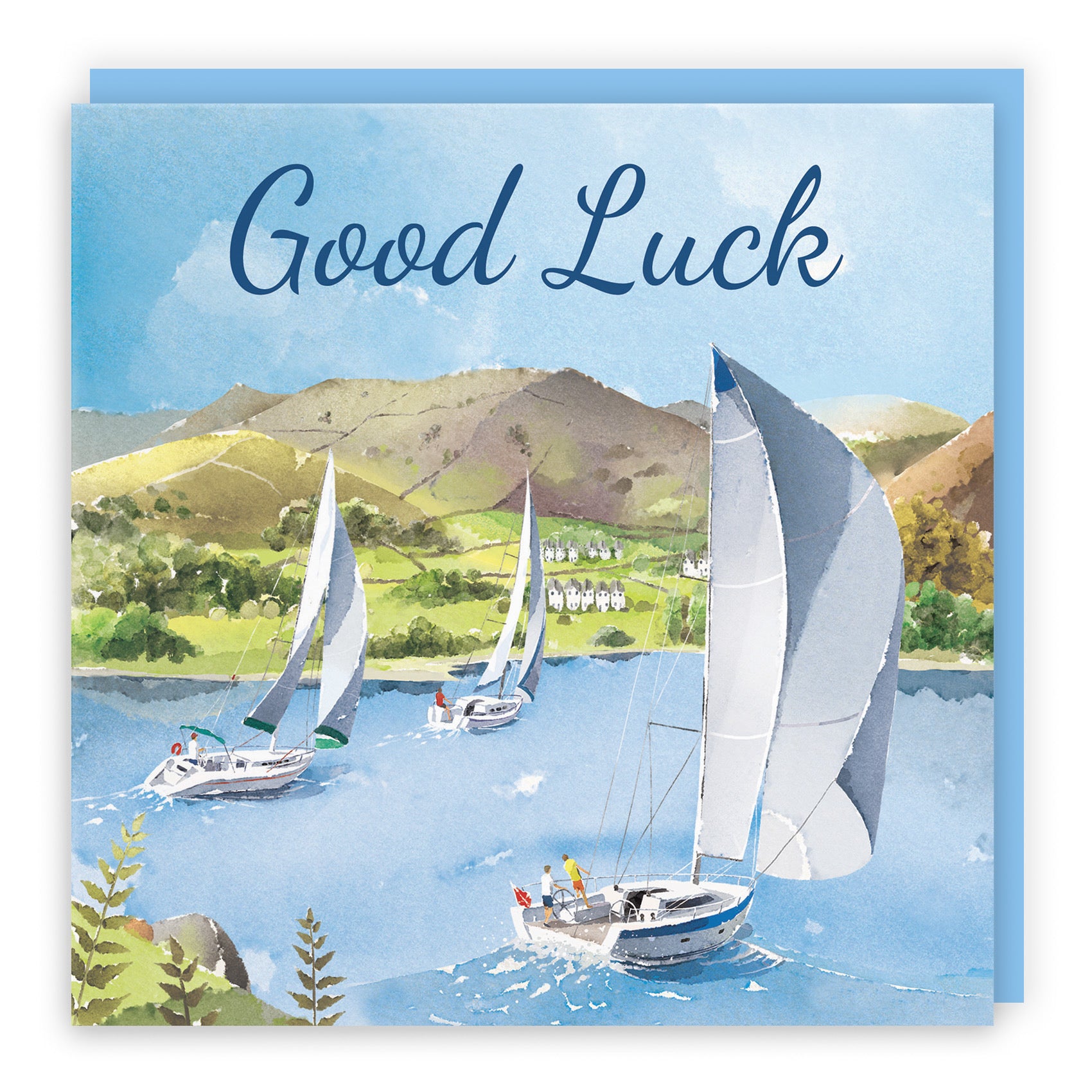 Good Luck Card Sailing Boats Milo's Gallery - Default Title (RT07495)