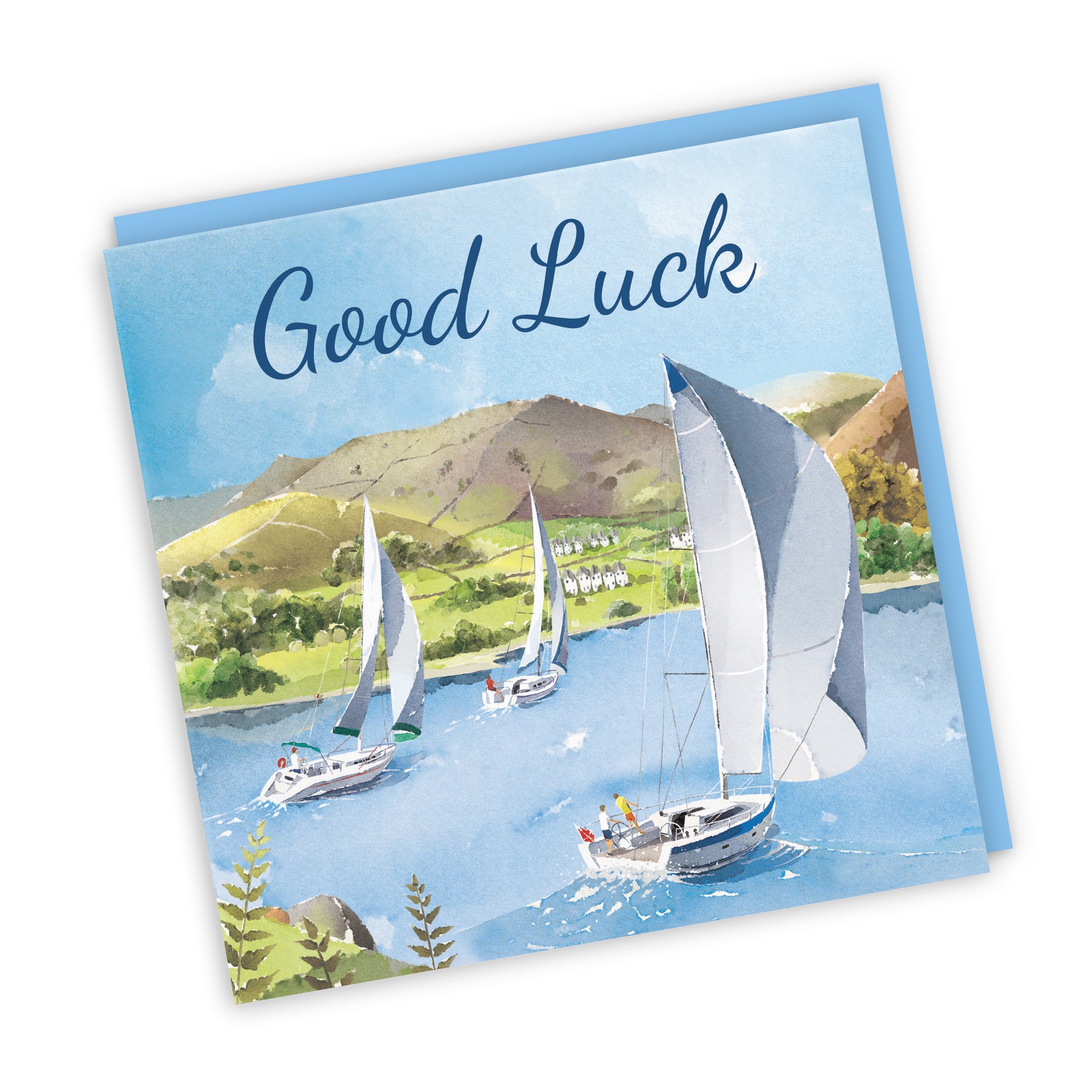 Good Luck Card Sailing Boats Milo's Gallery - Default Title (RT07495)