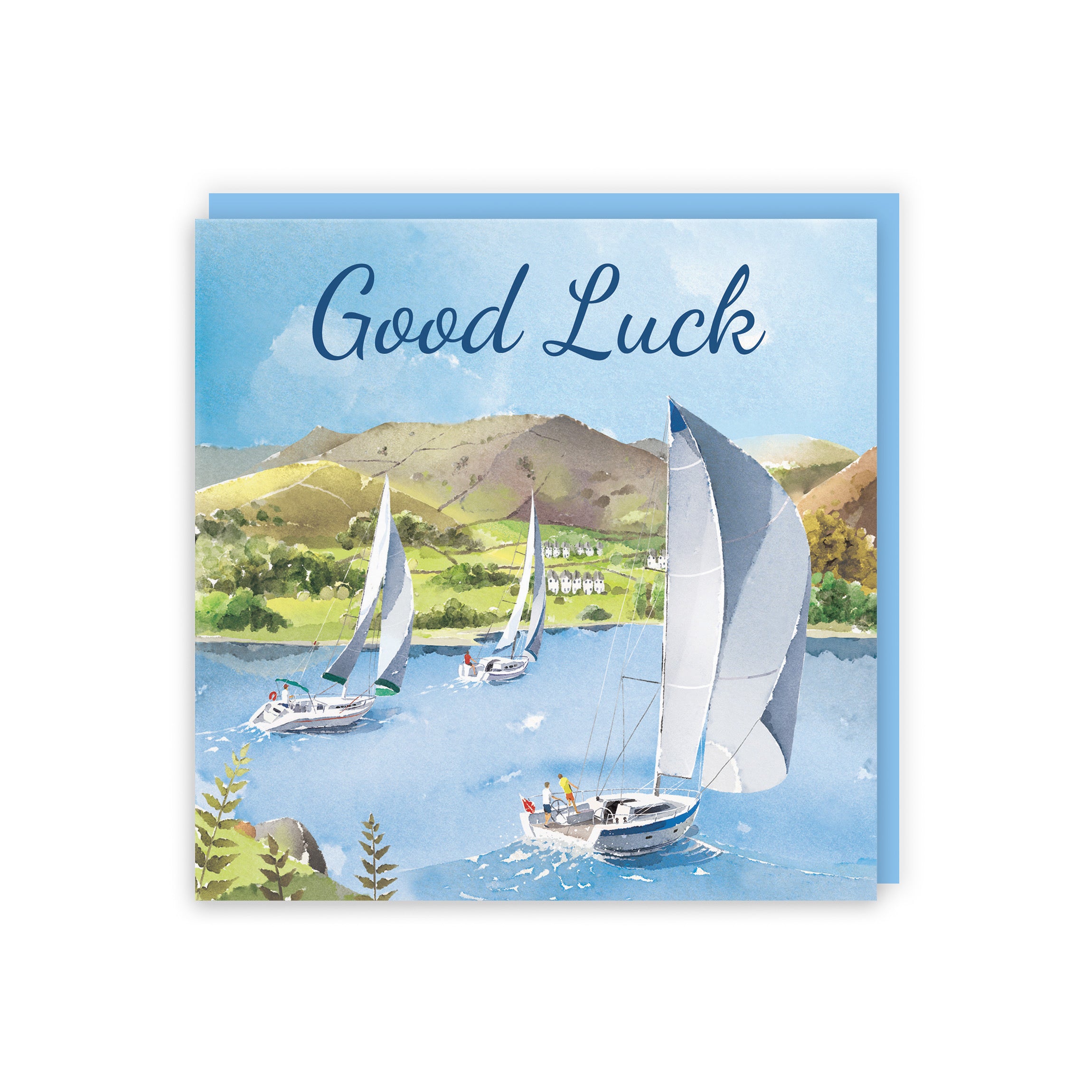 Good Luck Card Sailing Boats Milo's Gallery - Default Title (RT07495)