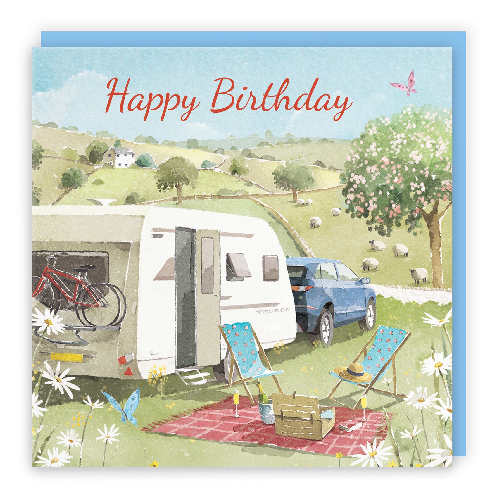 Birthday Card Caravan Holiday Milo's Gallery - Default Title (RT07499)