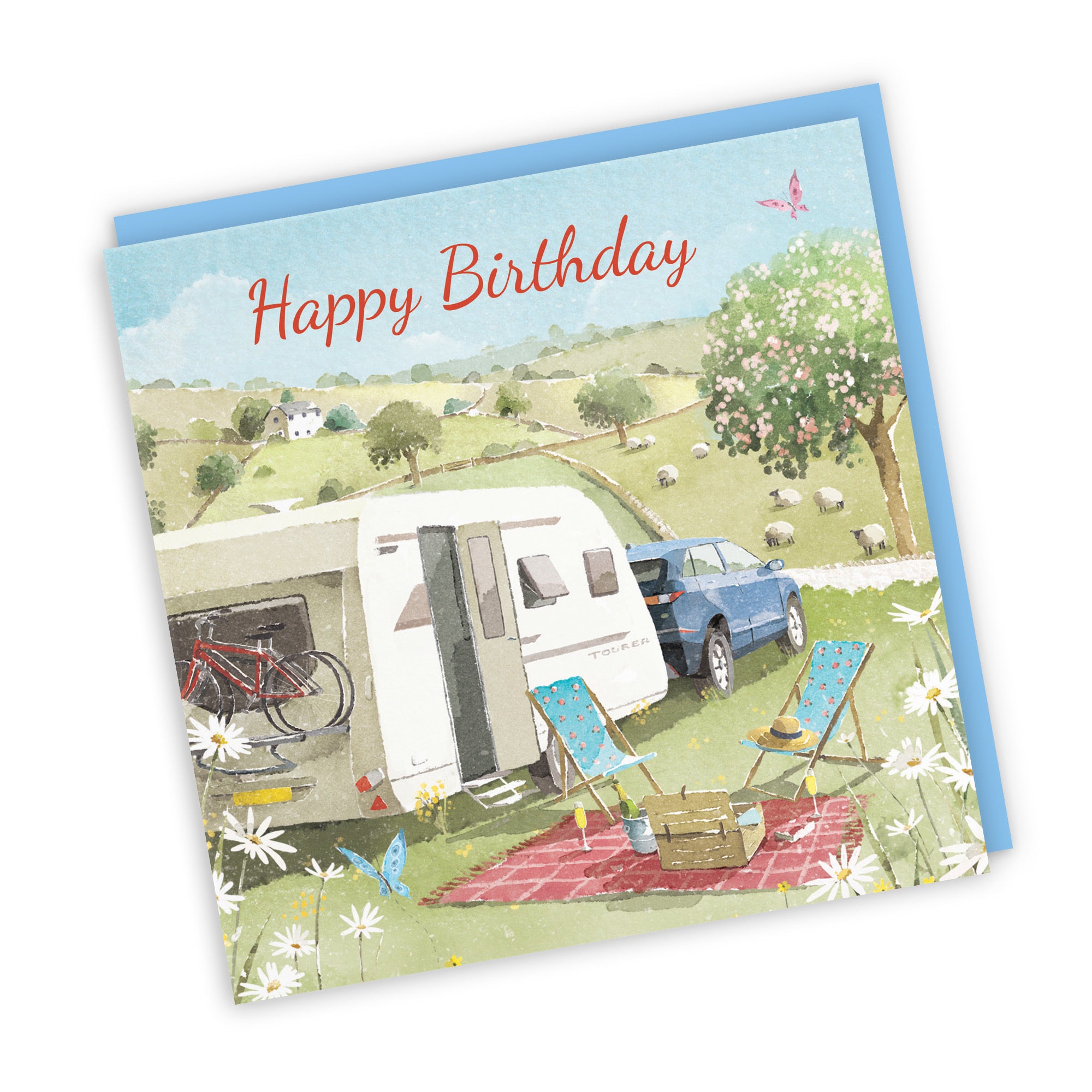 Birthday Card Caravan Holiday Milo's Gallery - Default Title (RT07499)