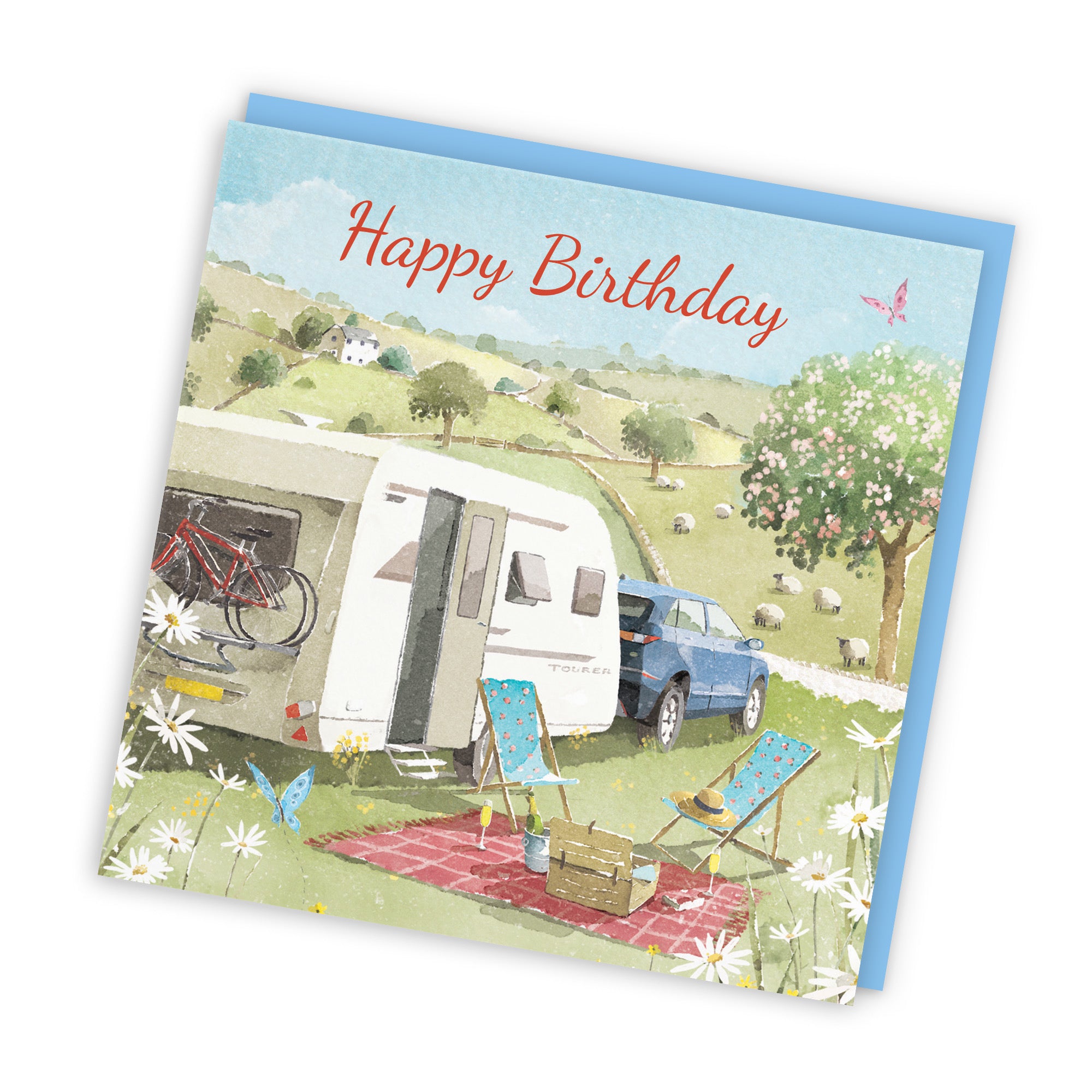 Birthday Card Caravan Holiday Milo's Gallery - Default Title (RT07499)