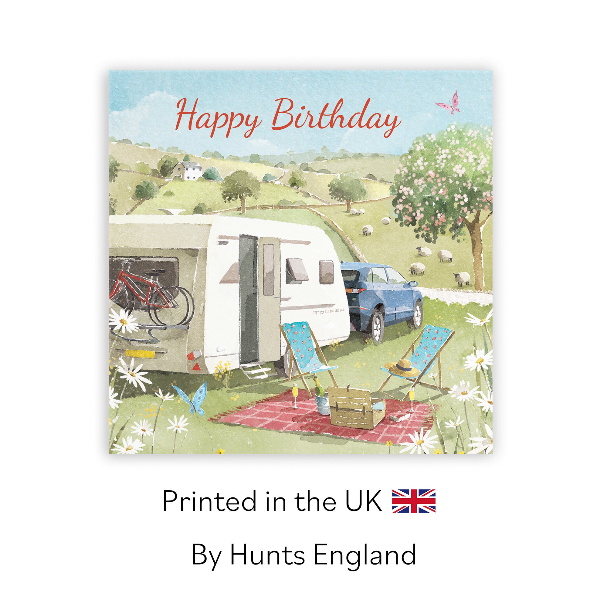 Birthday Card Caravan Holiday Milo's Gallery - Default Title (RT07499)