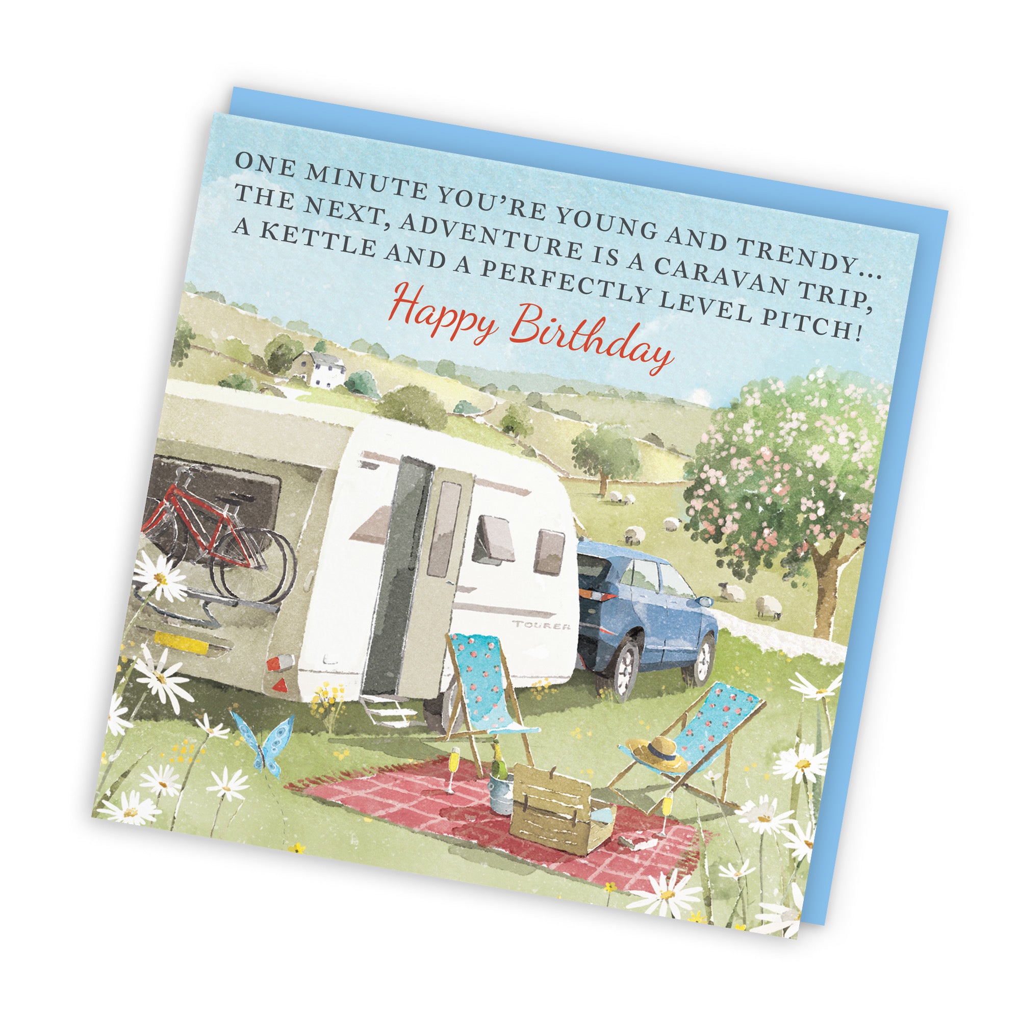 Birthday Card Caravan Holiday Funny Idea Of Adventure Milo's Gallery - Default Title (RT07501)