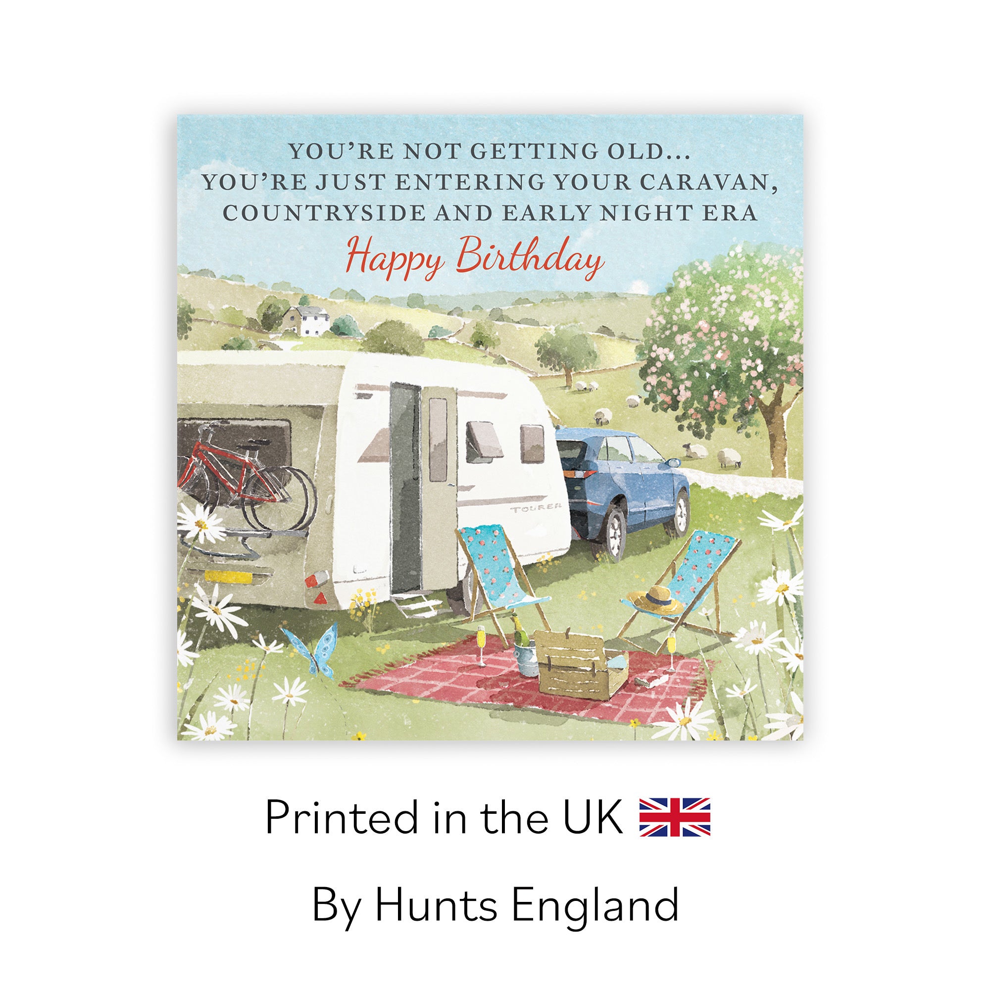 Birthday Card Caravan Holiday Funny Early Night Milo's Gallery - Default Title (RT07502)