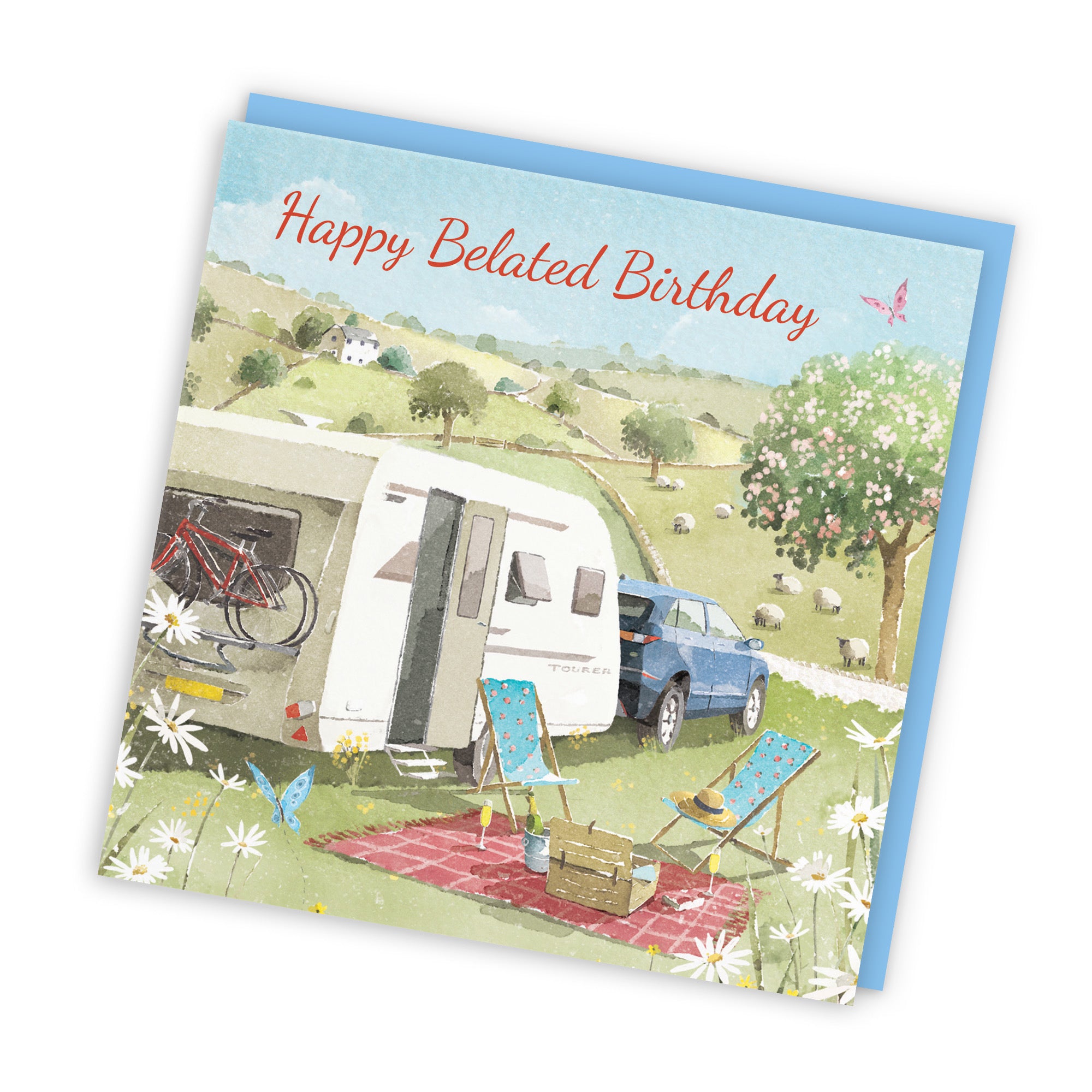 Belated Birthday Card Caravan Holiday Milo's Gallery - Default Title (RT07504)