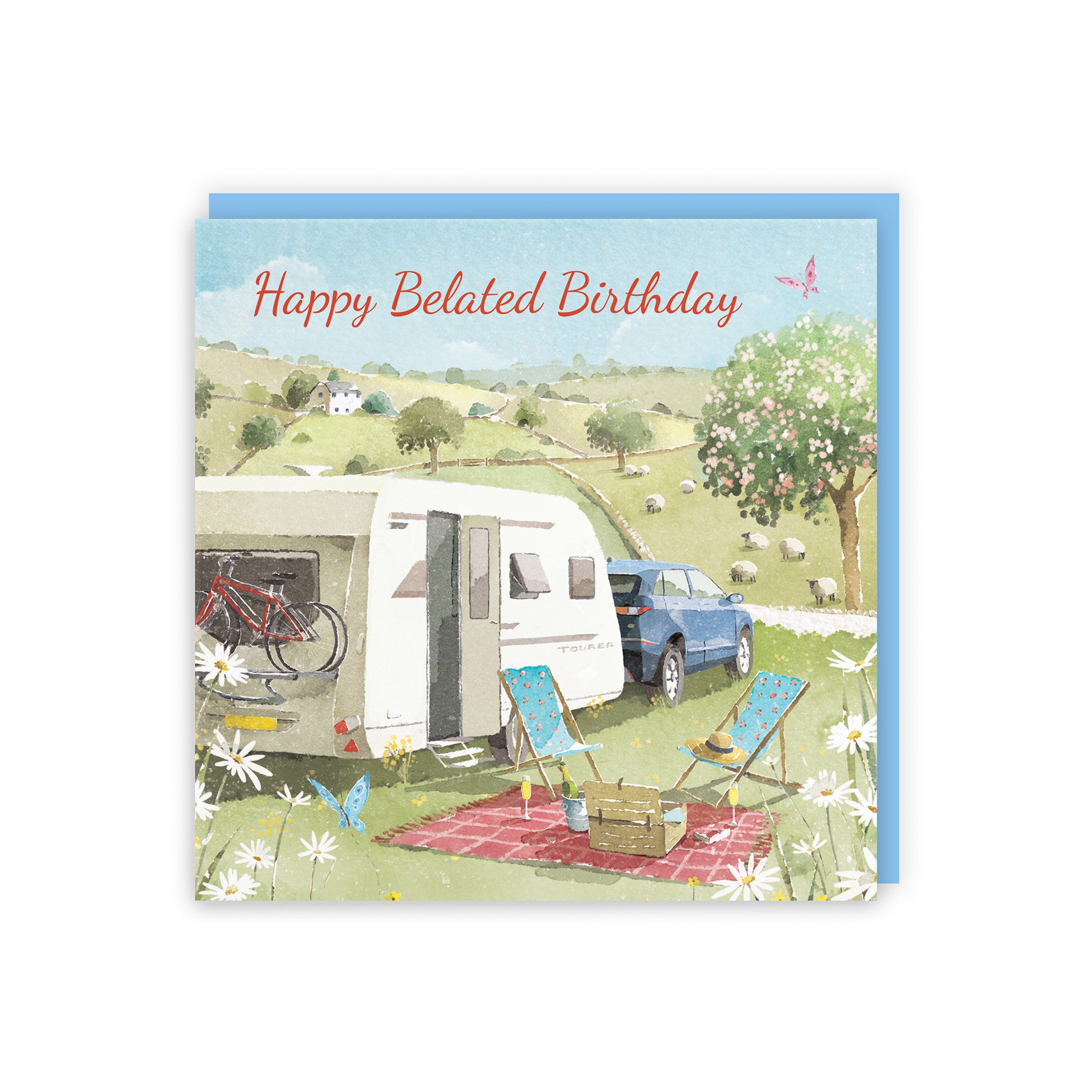 Belated Birthday Card Caravan Holiday Milo's Gallery - Default Title (RT07504)