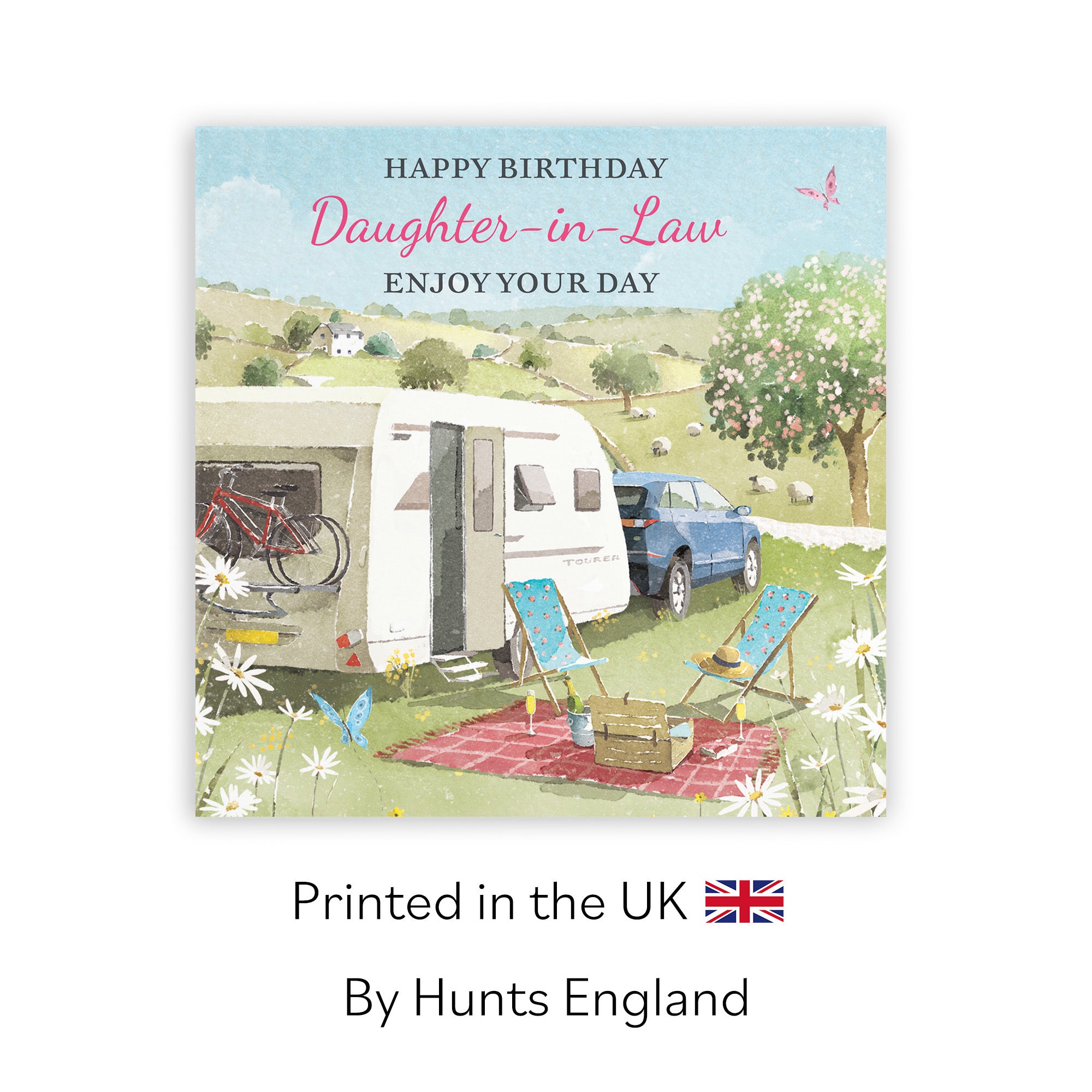 Daughter-in-Law Birthday Card Caravan Holiday Milo's Gallery - Default Title (RT07511)