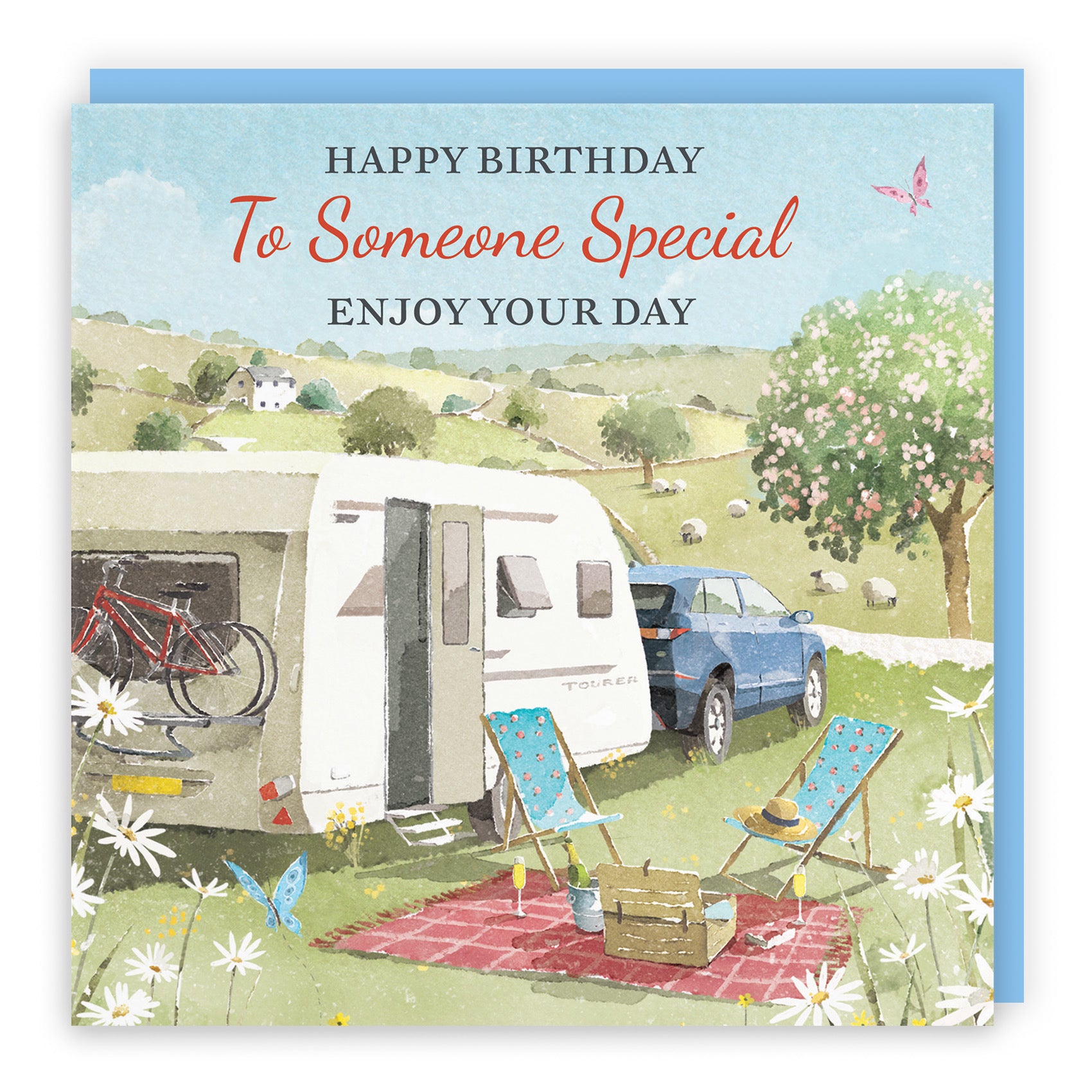 Someone Special Birthday Card Caravan Holiday Milo's Gallery - Default Title (RT07529)
