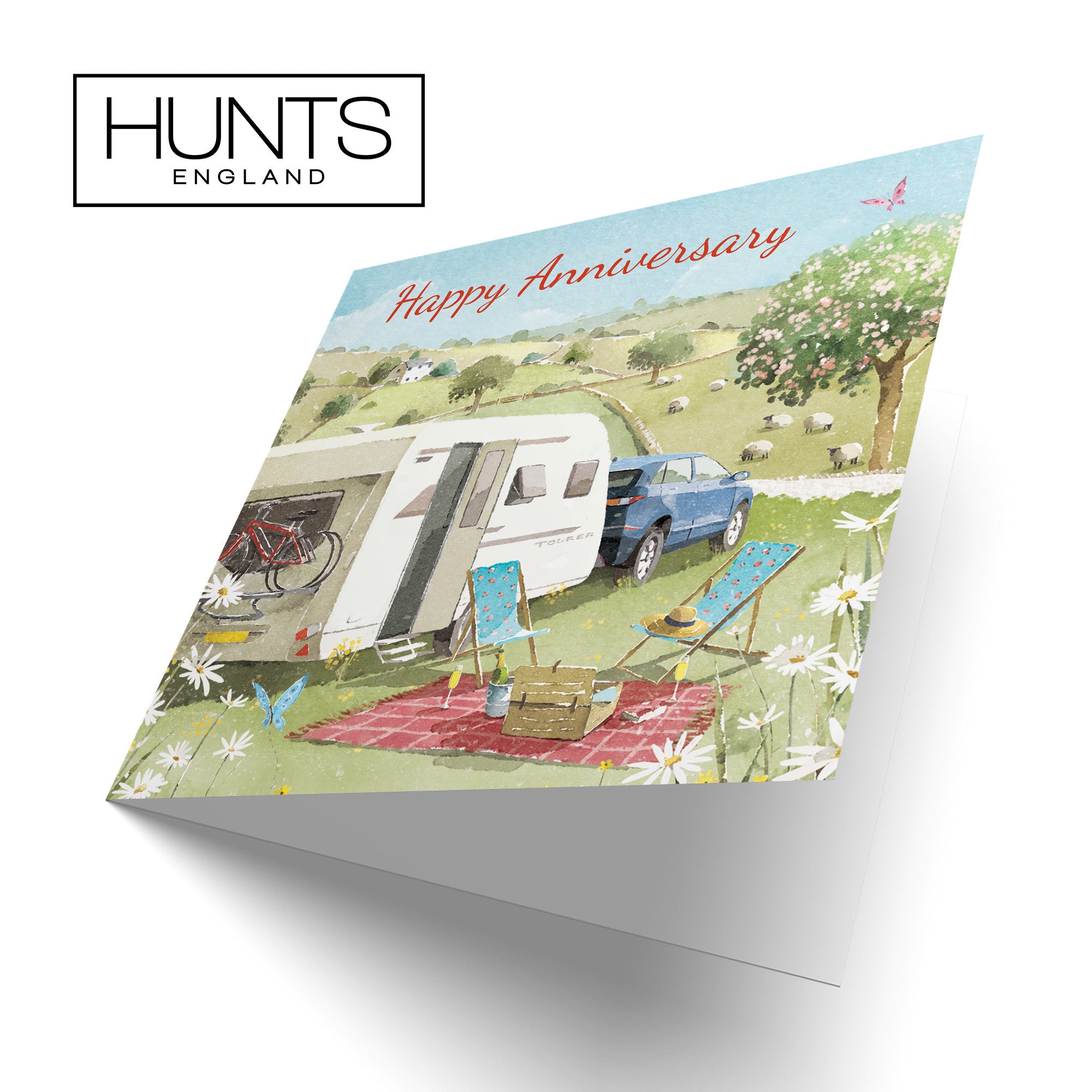 Anniversary Card Caravan Holiday Milo's Gallery - Default Title (RT07614)