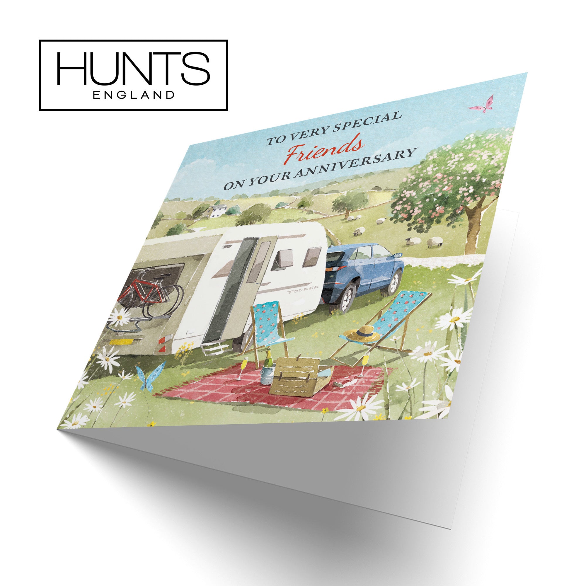 Friends Anniversary Card Caravan Holiday Milo's Gallery - Default Title (RT07620)