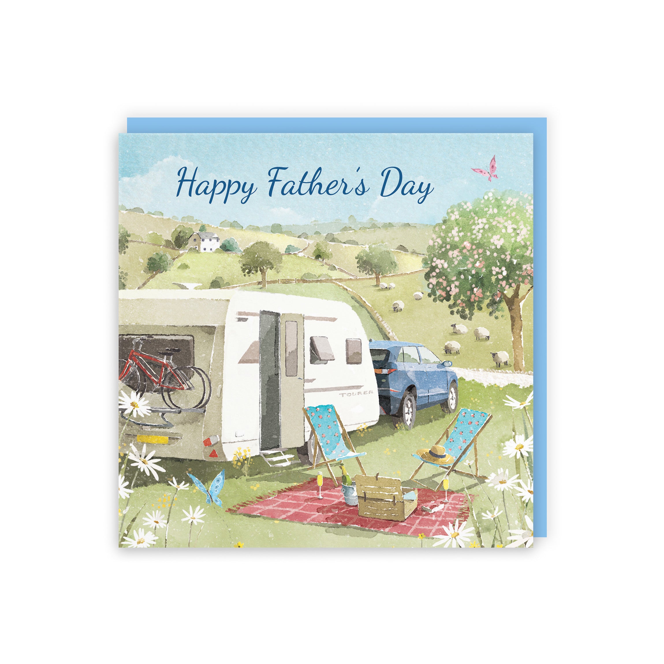 Father's Day Card Caravan Holiday Milo's Gallery - Default Title (RT07637)