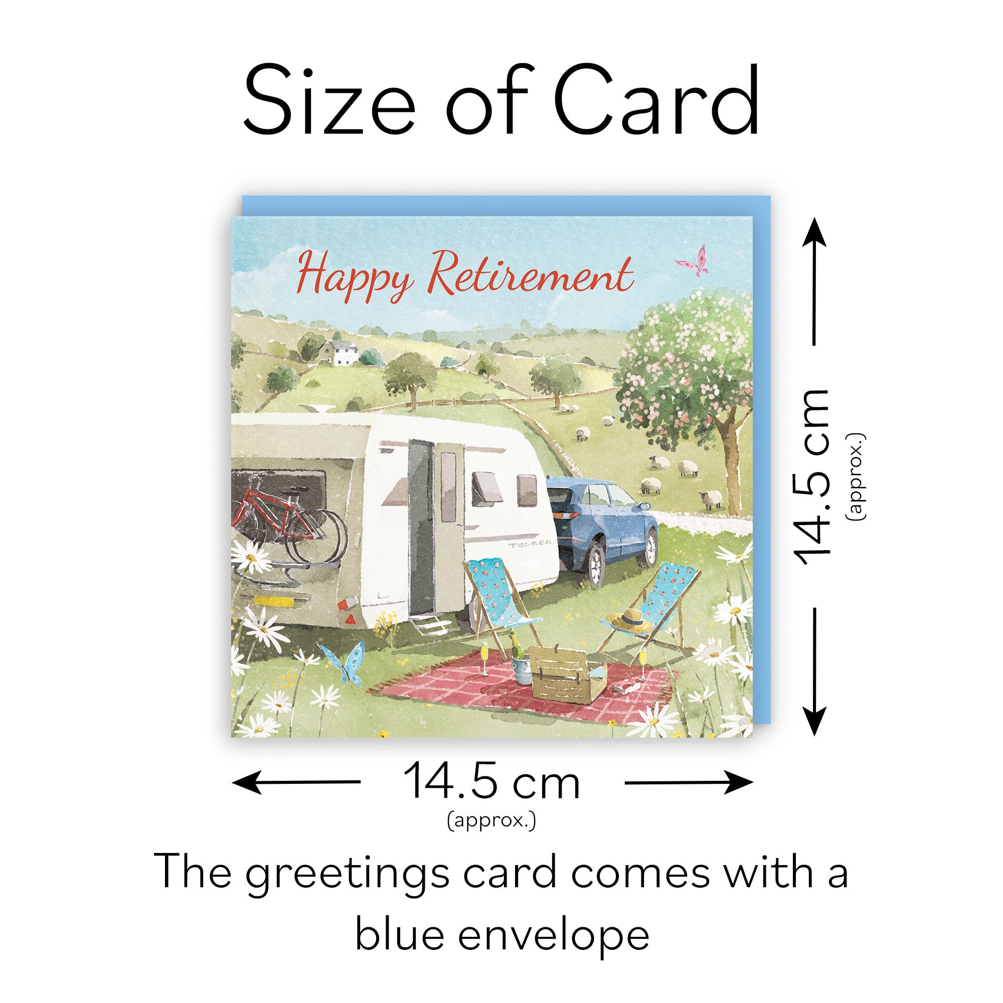 Retirement Card Caravan Holiday Milo's Gallery - Default Title (RT07645)