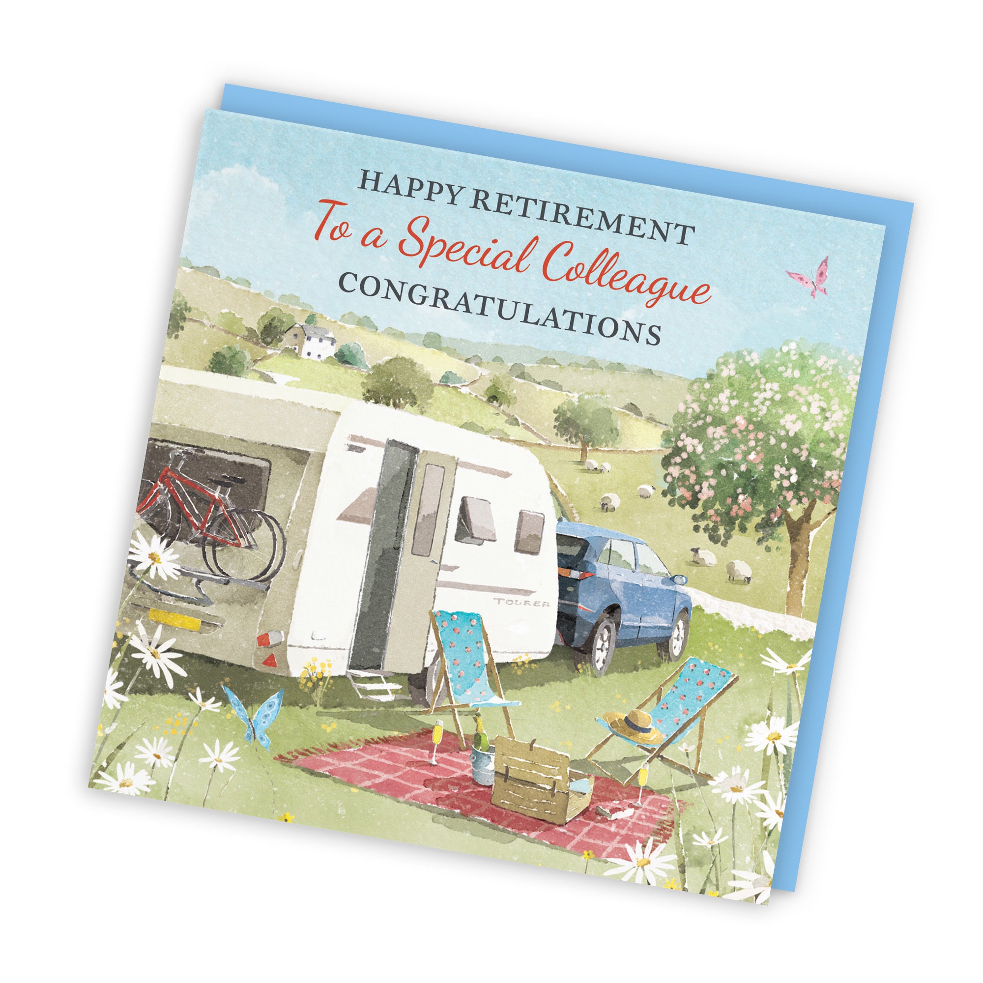 Colleague Retirement Card Caravan Holiday Milo's Gallery - Default Title (RT07651)