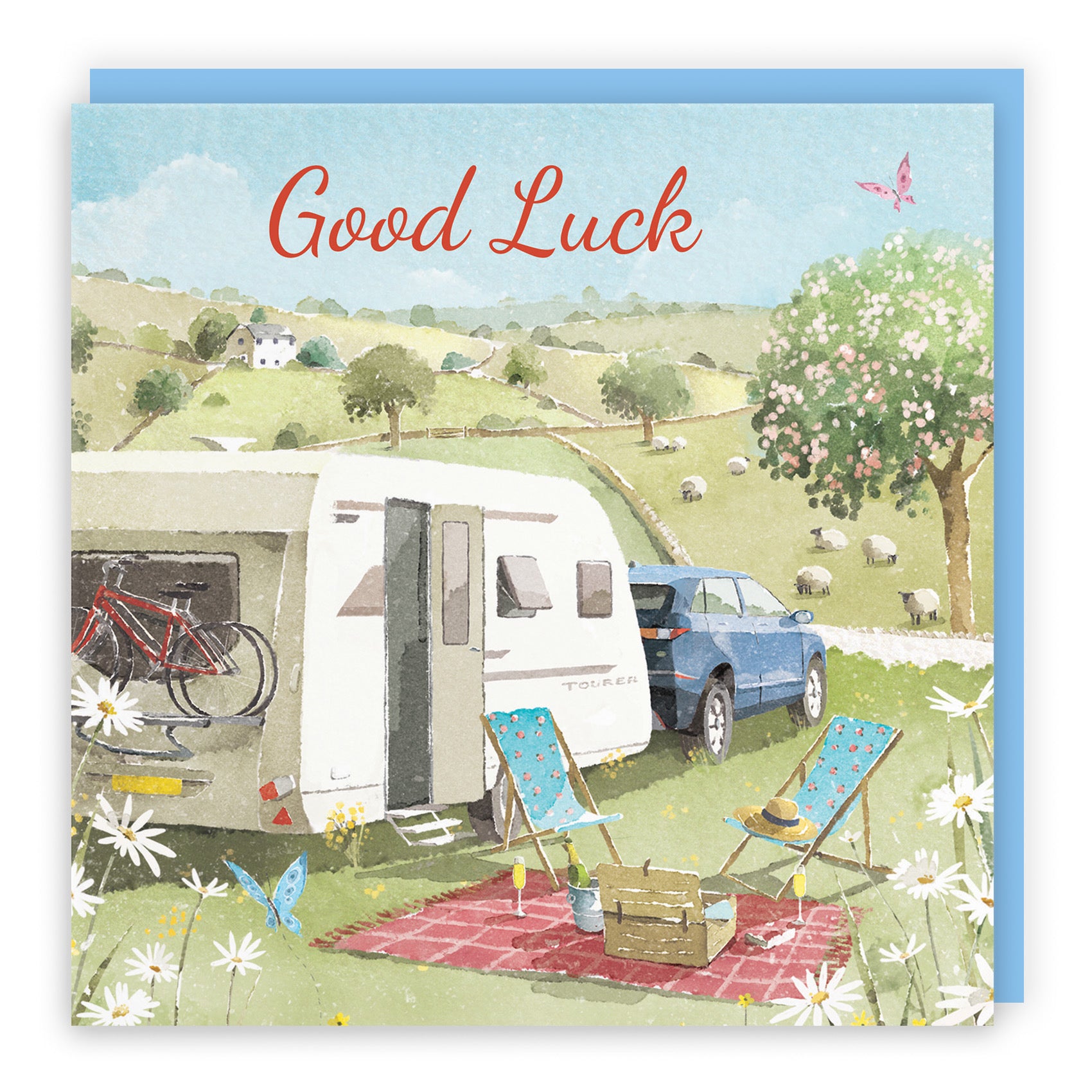 Good Luck Card Caravan Holiday Milo's Gallery - Default Title (RT07672)