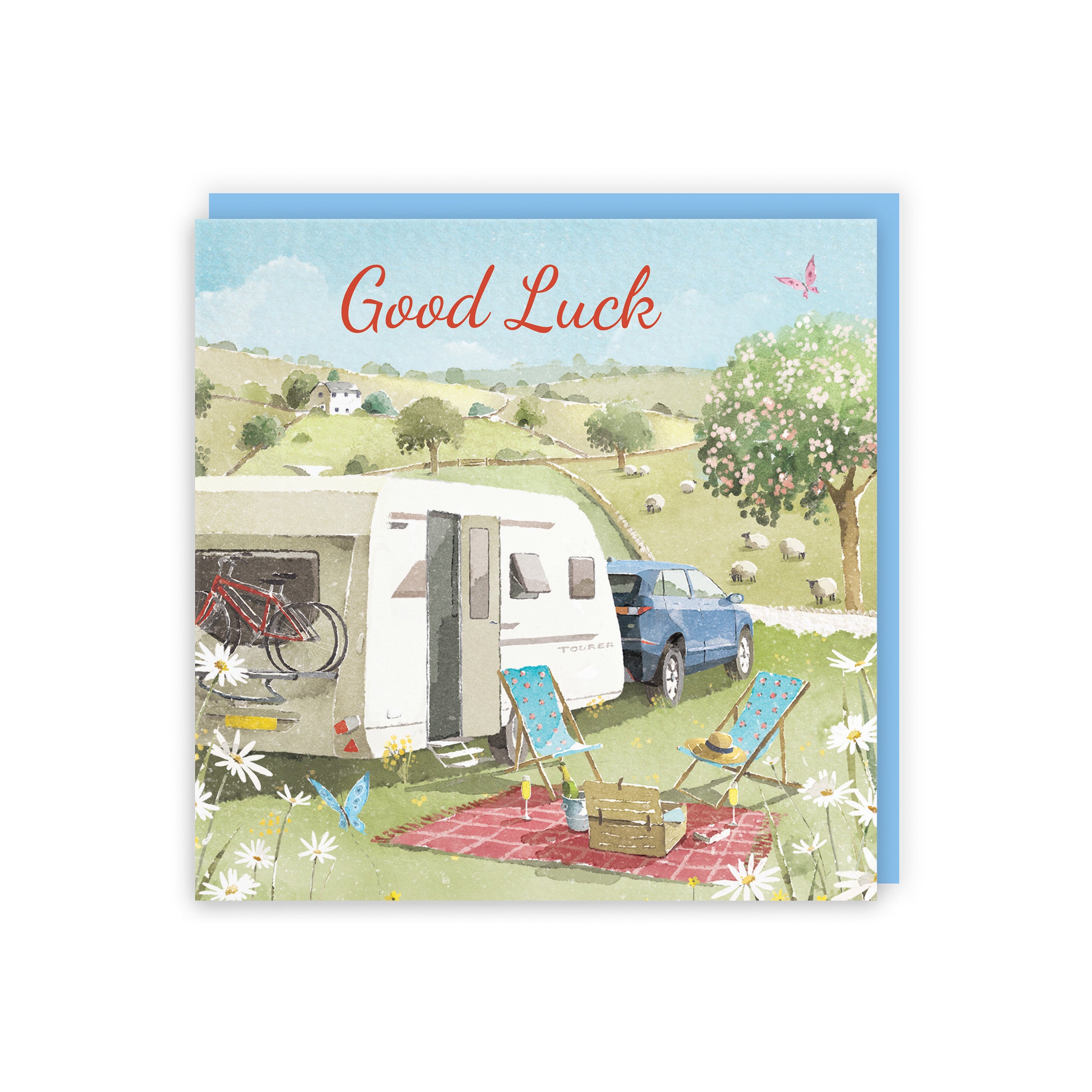 Good Luck Card Caravan Holiday Milo's Gallery - Default Title (RT07672)