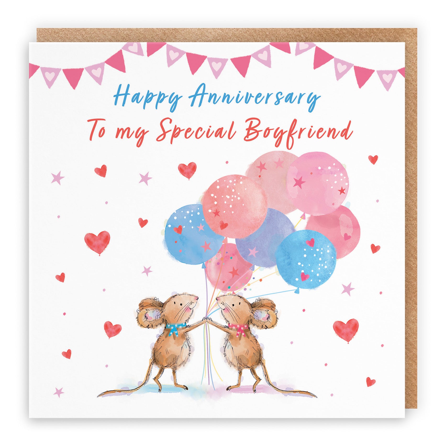 Boyfriend Anniversary Card Happily Ever After Little Whiskers - Default Title (SN00155)