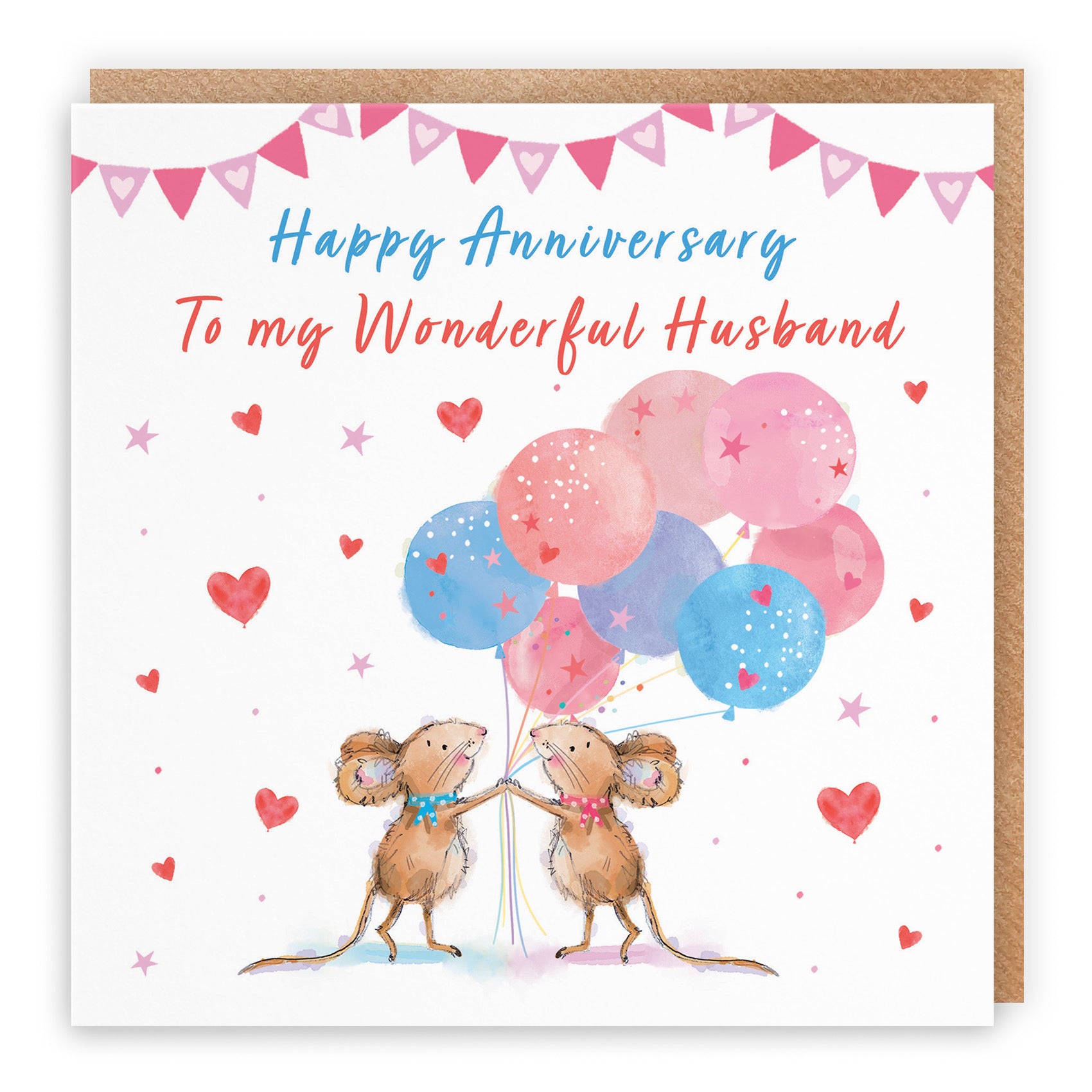 Husband Anniversary Card Happily Ever After Little Whiskers - Default Title (SN00193)