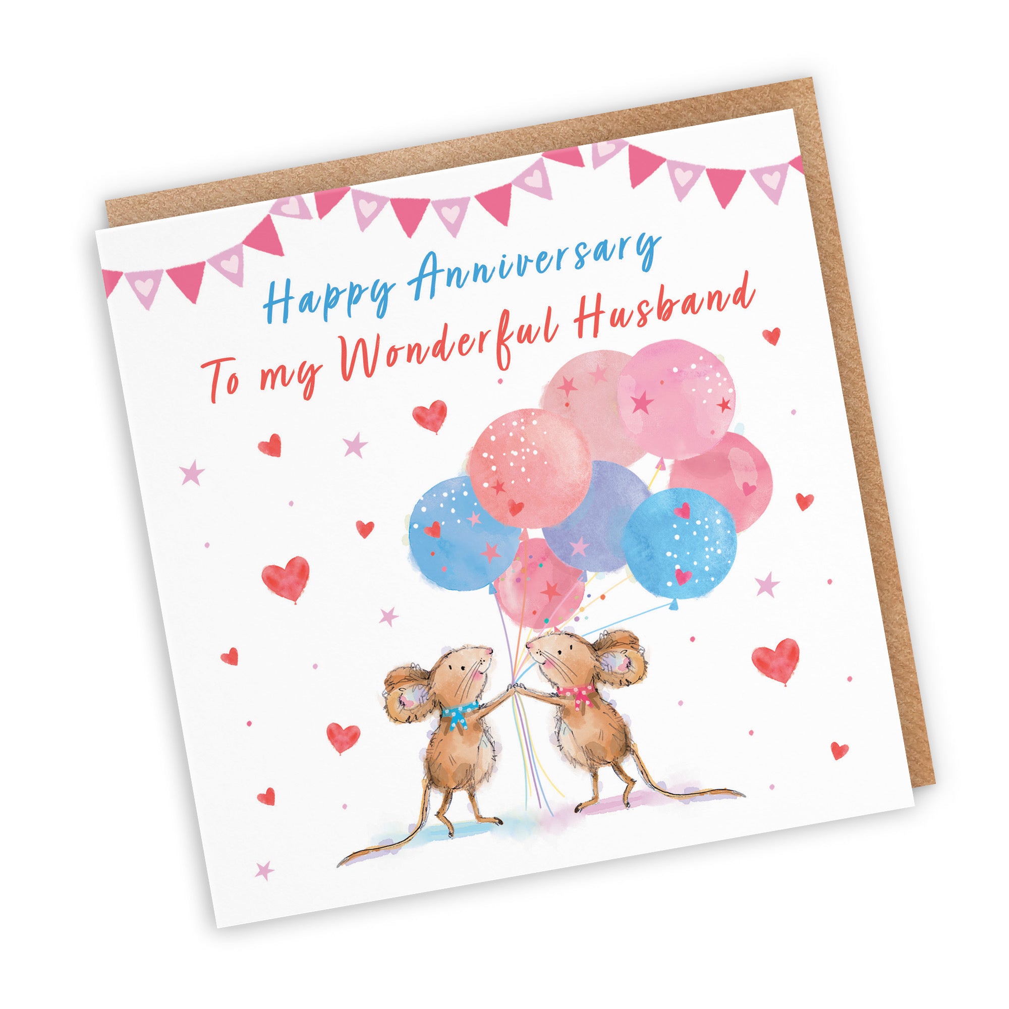 Husband Anniversary Card Happily Ever After Little Whiskers - Default Title (SN00193)
