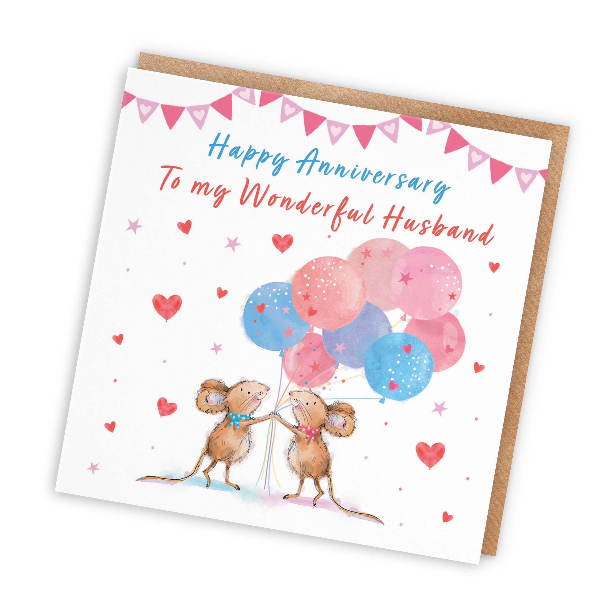 Husband Anniversary Card Happily Ever After Little Whiskers - Default Title (SN00193)