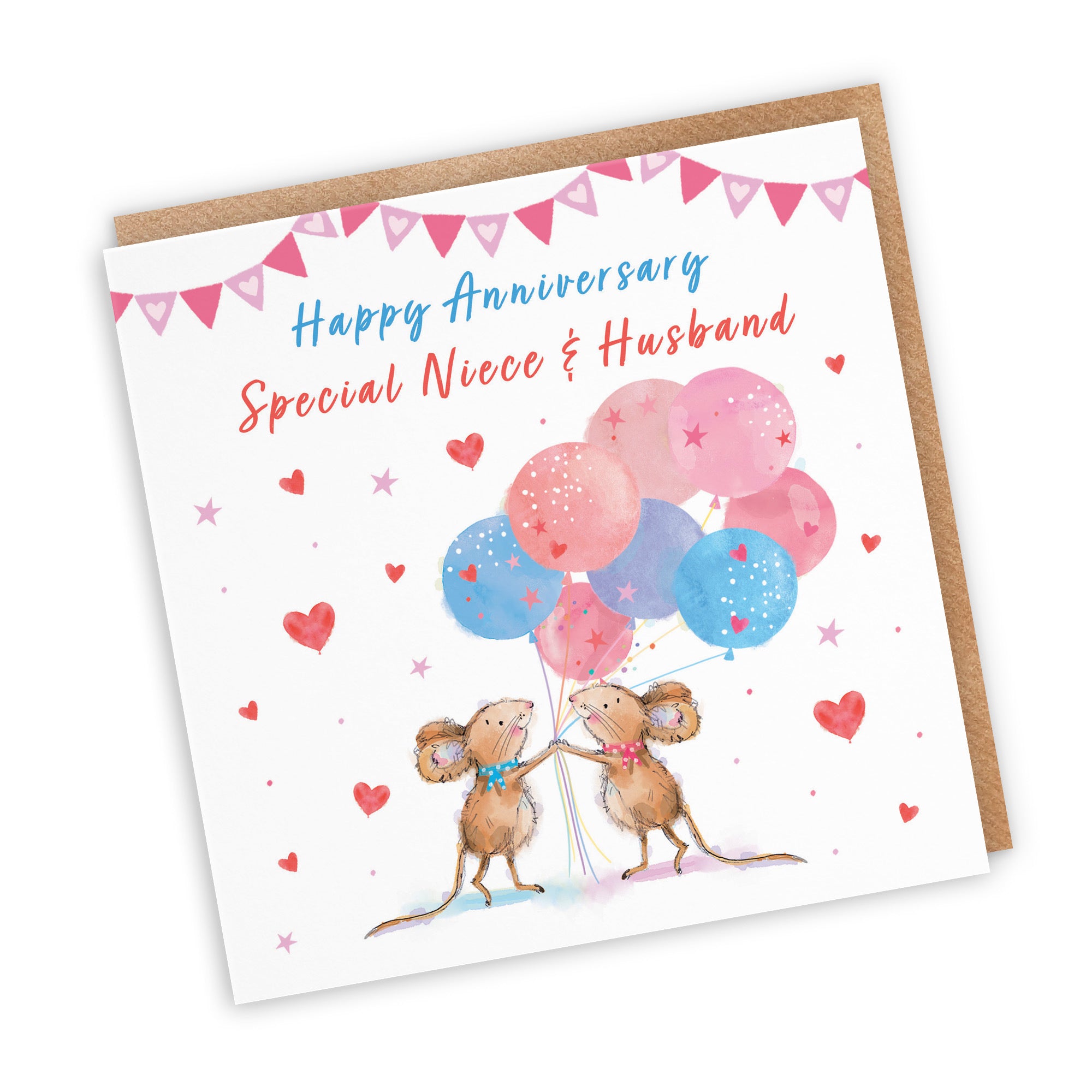 Niece And Husband Anniversary Card Happily Ever After Little Whiskers - Default Title (SN00283)