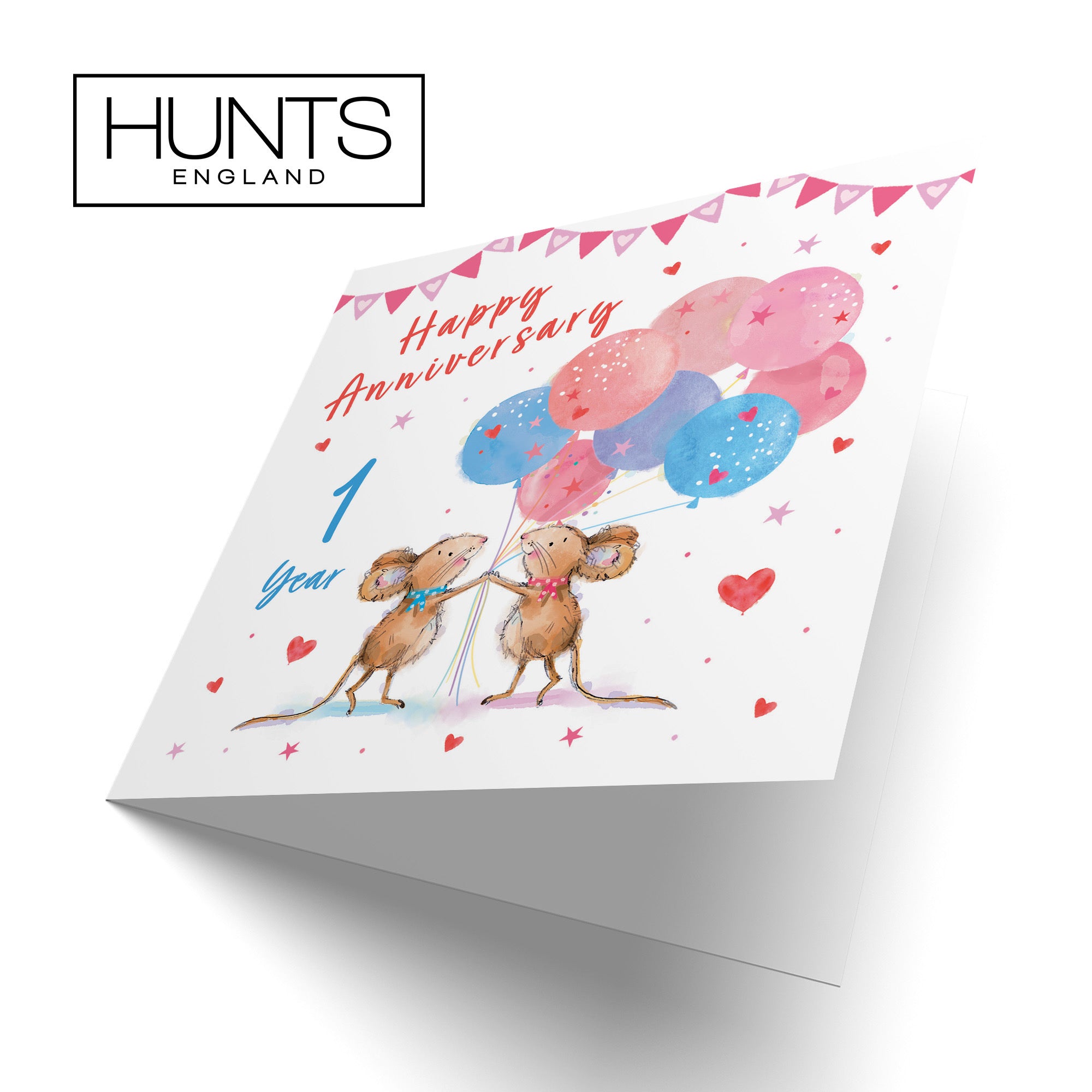 1st Anniversary Card Happily Ever After Little Whiskers - Default Title (SN00294)