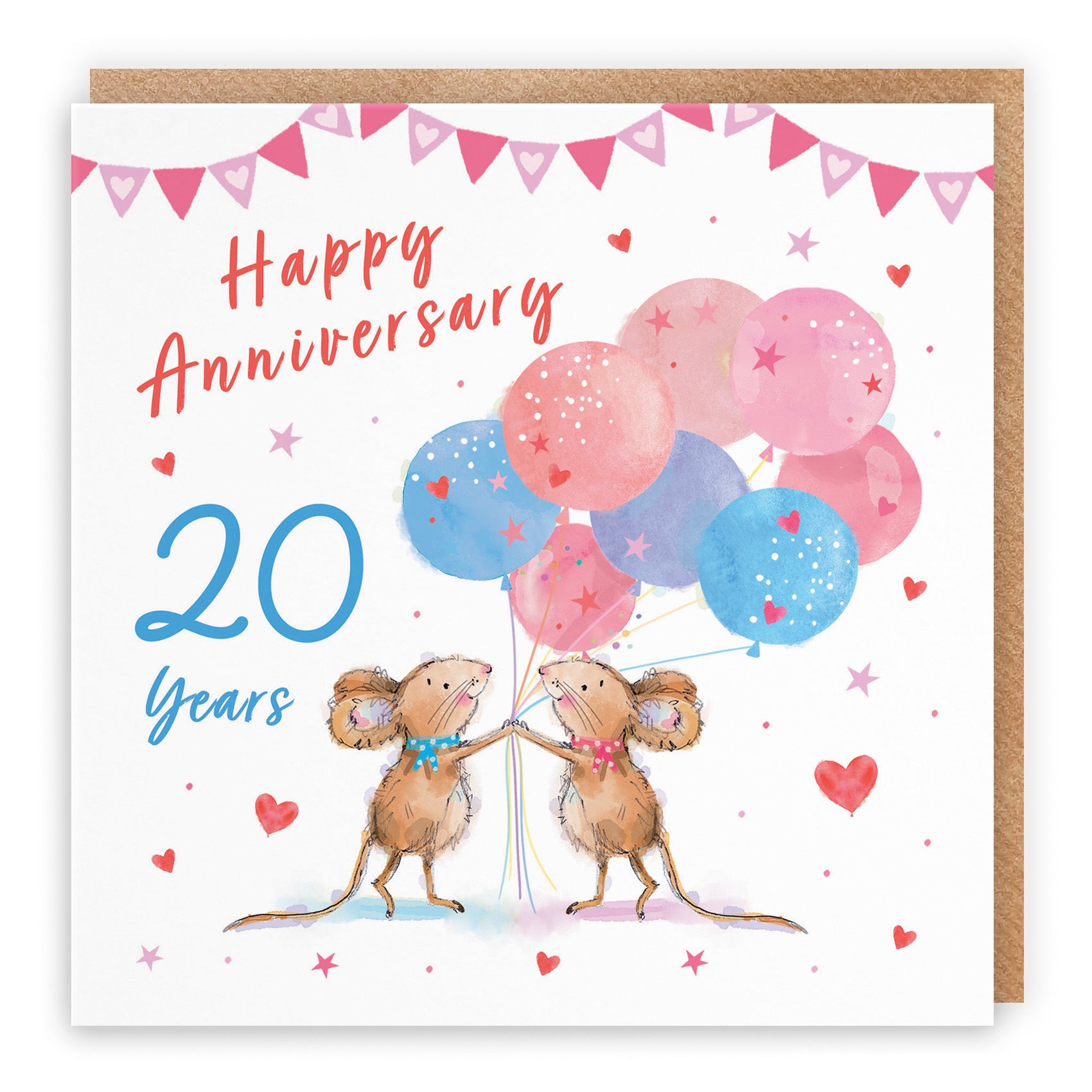 20th Anniversary Card Happily Ever After Little Whiskers - Default Title (SN00295)