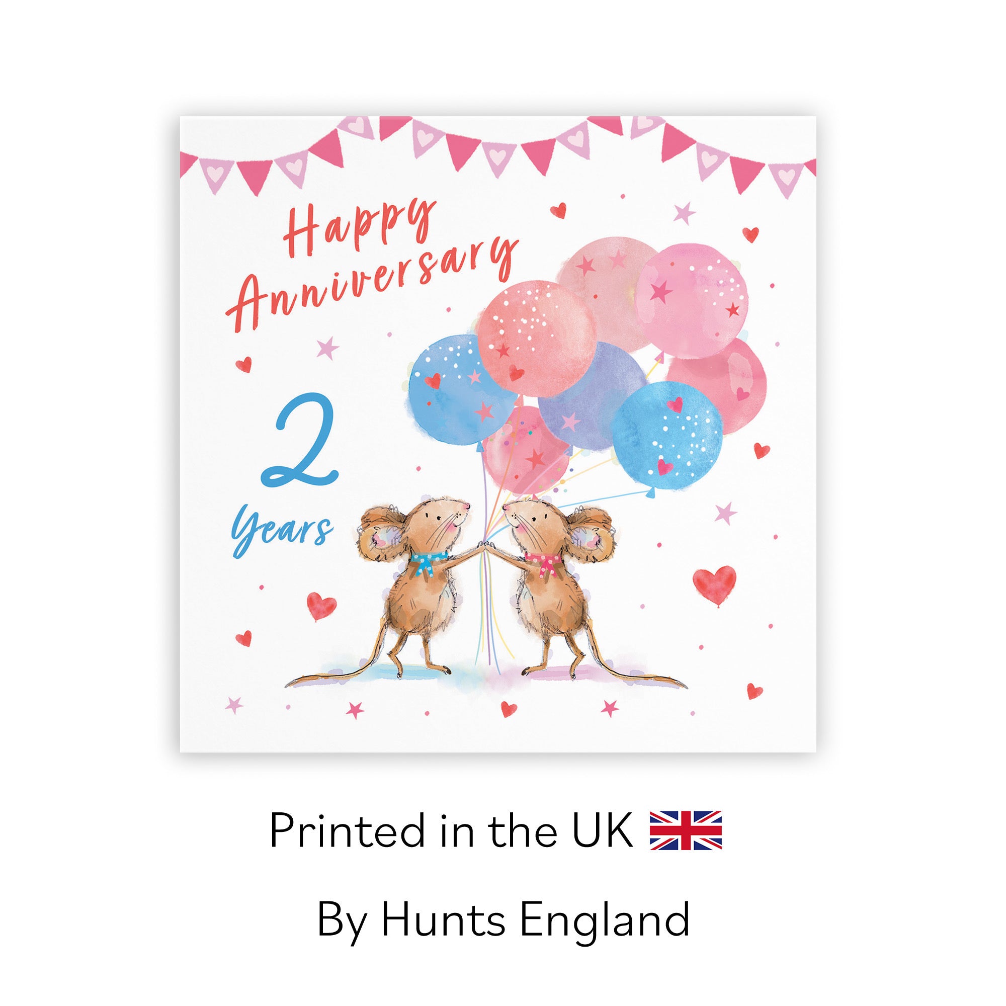 2nd Anniversary Card Happily Ever After Little Whiskers - Default Title (SN00301)