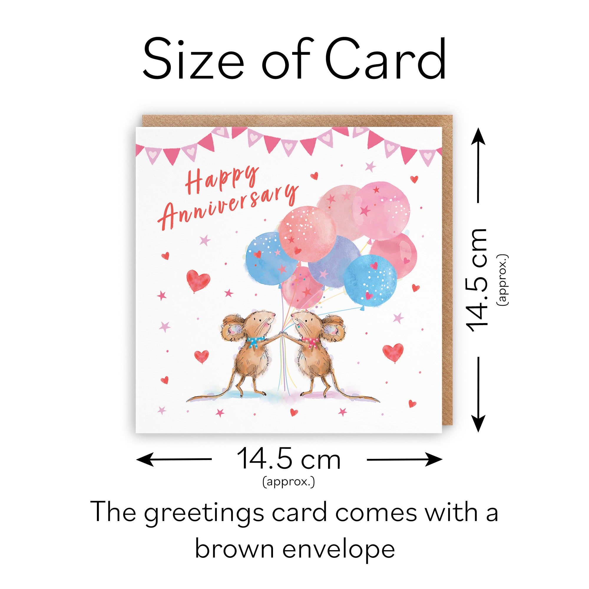 Anniversary Card Happily Ever After Little Whiskers - Default Title (SN00313)
