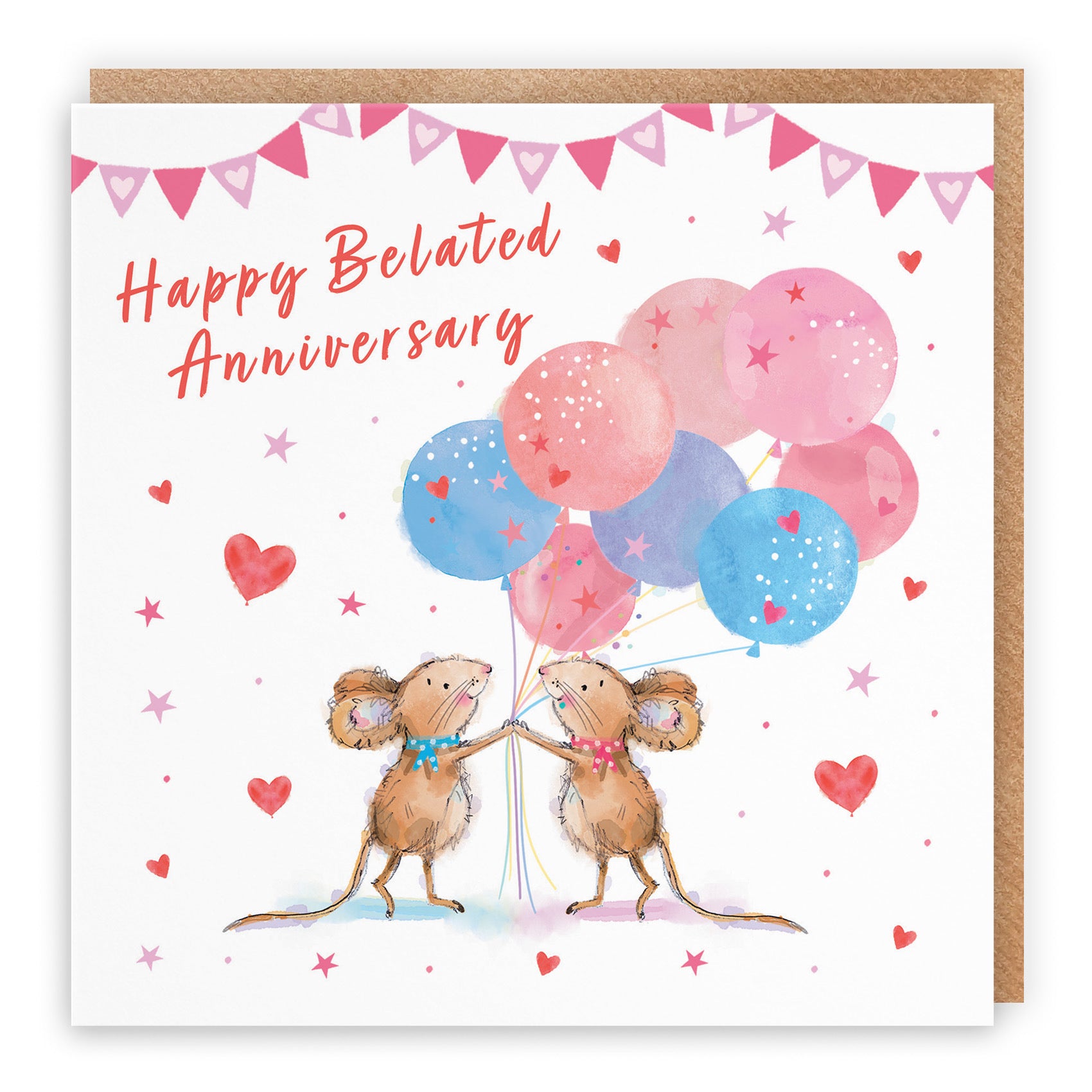 Belated Anniversary Card Happily Ever After Little Whiskers - Default Title (SN00314)