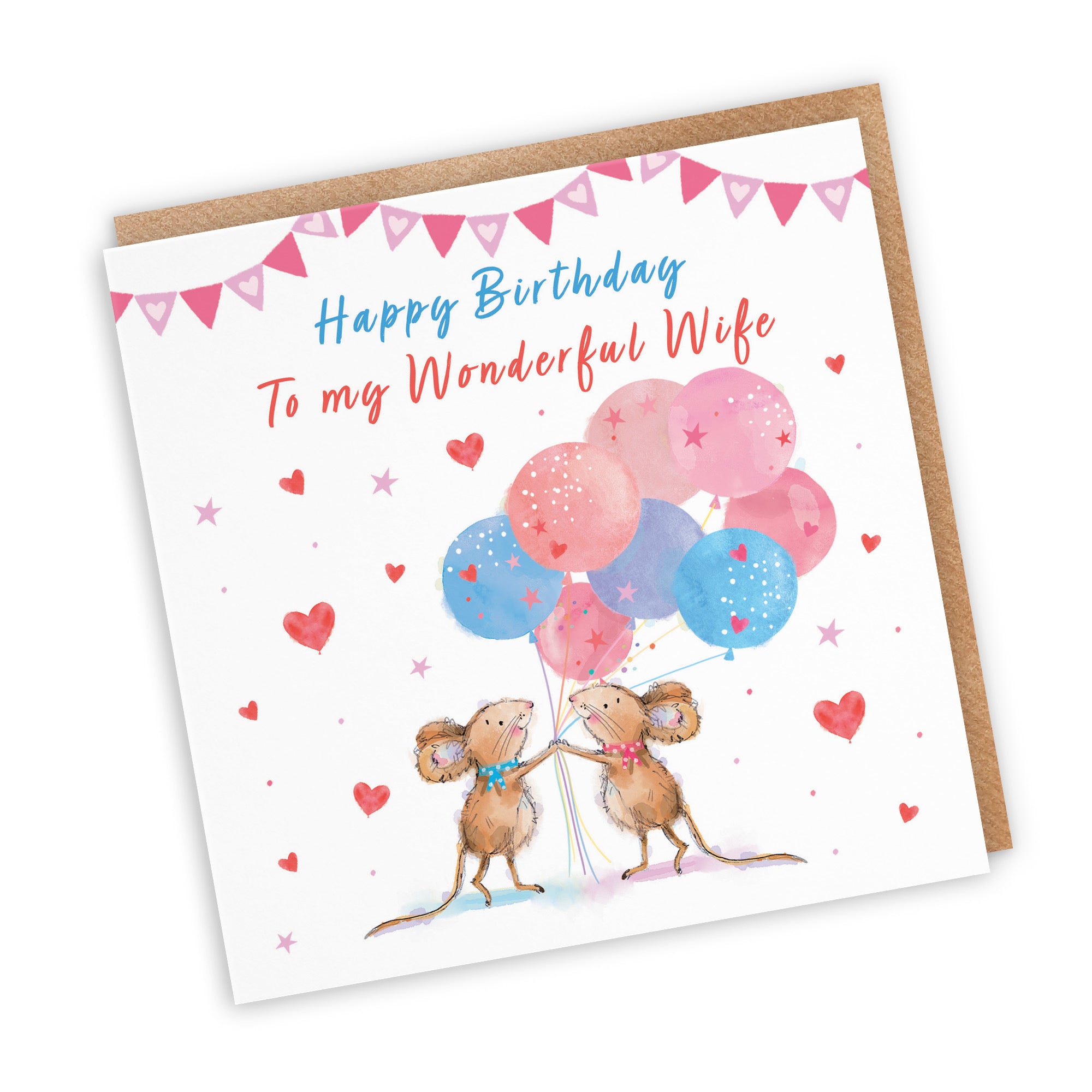 Wife Birthday Card Happily Ever After Little Whiskers - Default Title (SN00351)