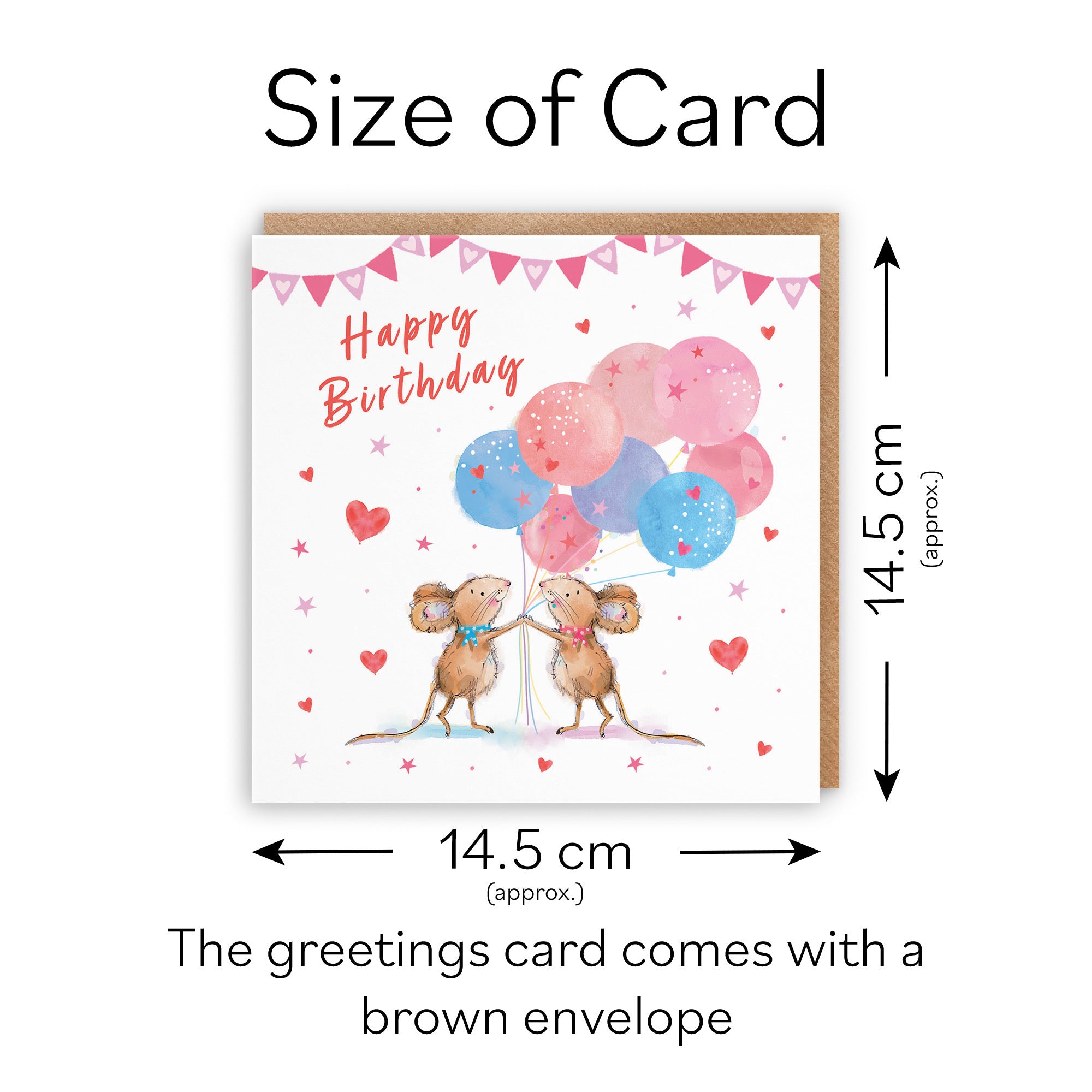 Birthday Card Happily Ever After Little Whiskers - Default Title (SN00353)
