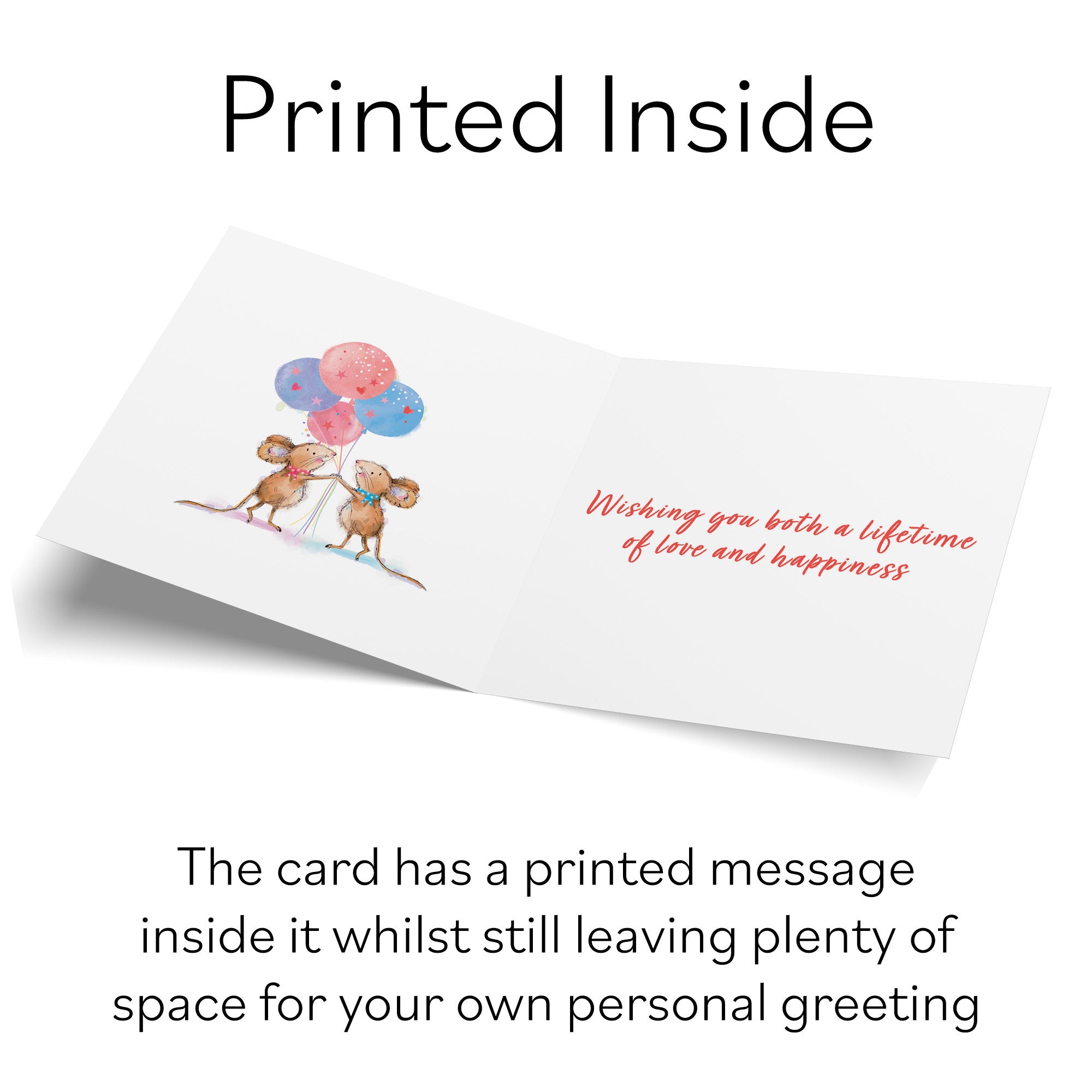 Engagement Card Happily Ever After Little Whiskers - Default Title (SN00357)