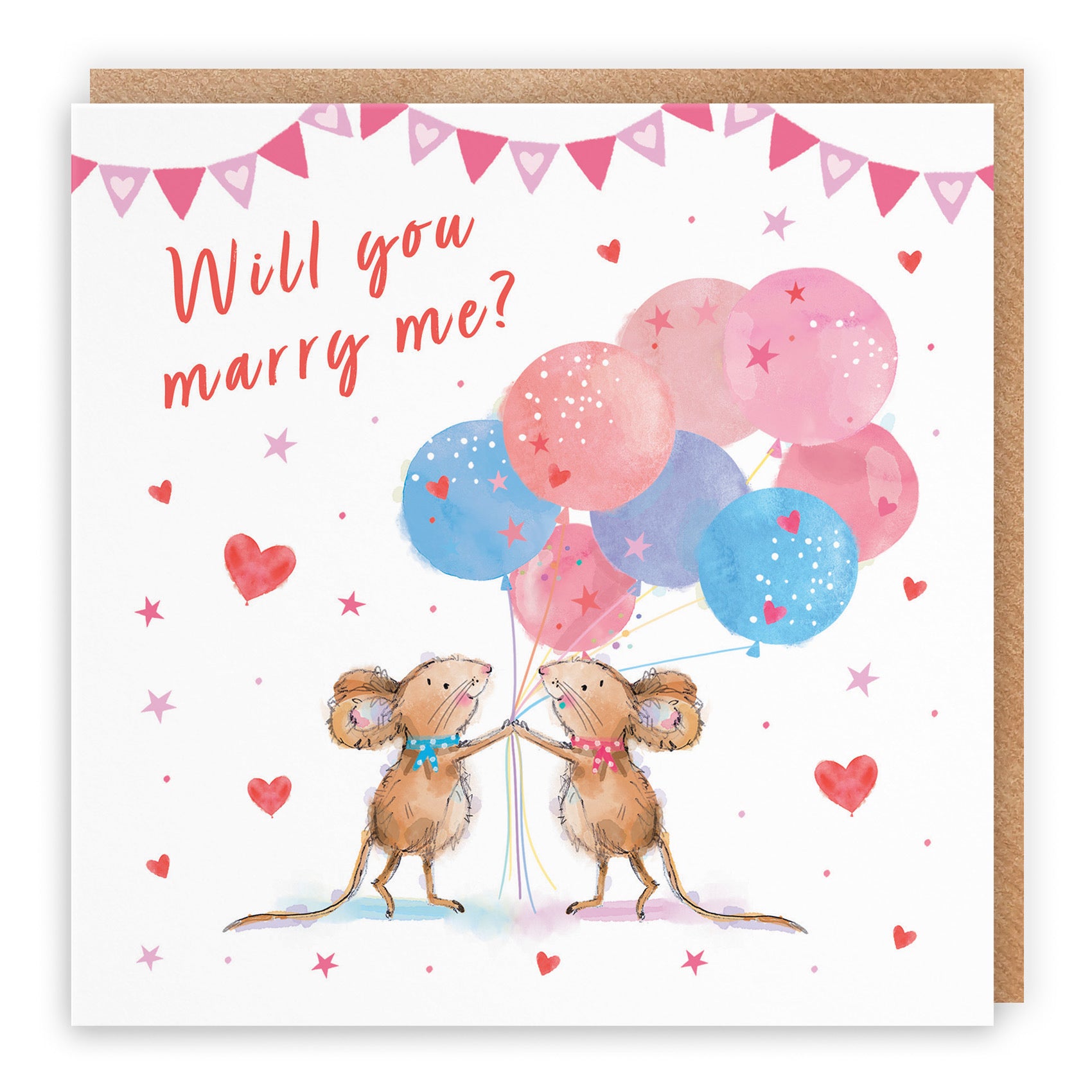 Will You Marry Me Proposal Card Happily Ever After Little Whiskers - Default Title (SN00359)
