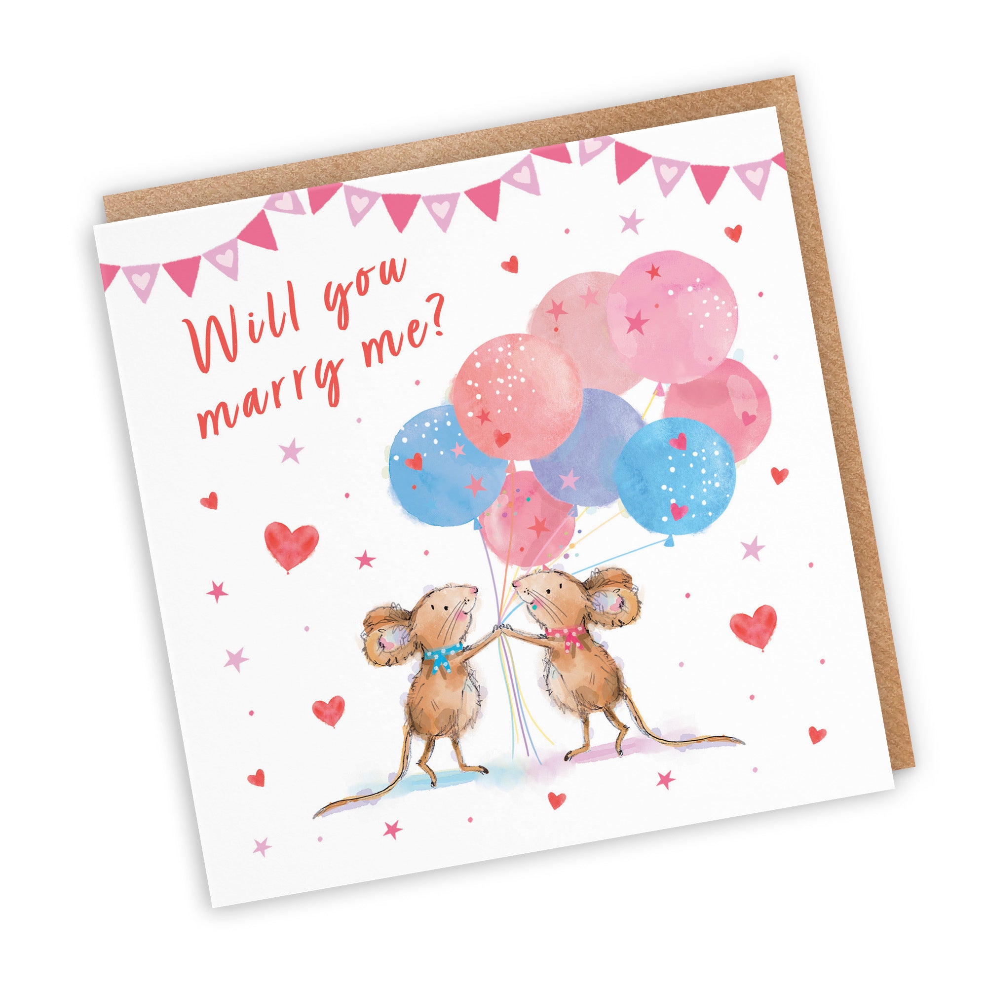 Will You Marry Me Proposal Card Happily Ever After Little Whiskers - Default Title (SN00359)
