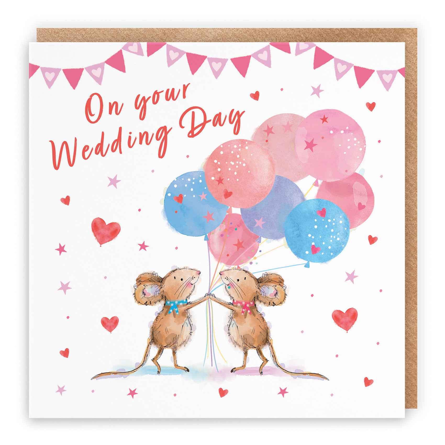 Wedding Day Card Happily Ever After Little Whiskers - Default Title (SN00365)