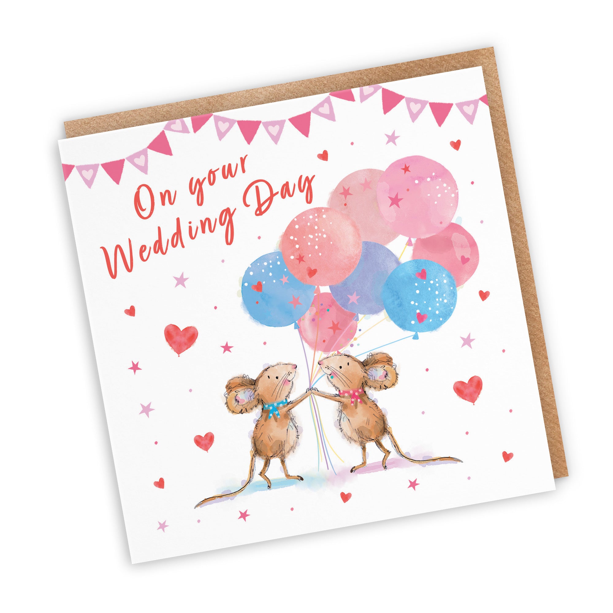 Wedding Day Card Happily Ever After Little Whiskers - Default Title (SN00365)